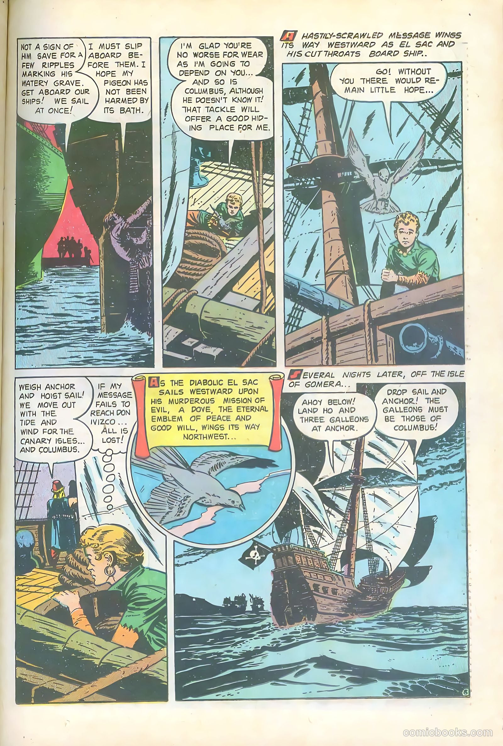 Pirates Comics #2 (1950) — page 35 of 52