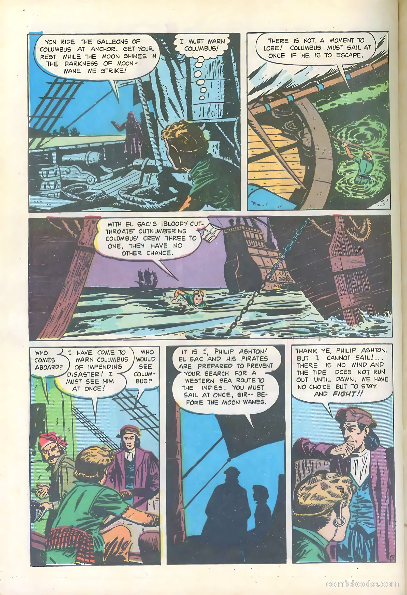 Pirates Comics #2 (1950) — page 36 of 52