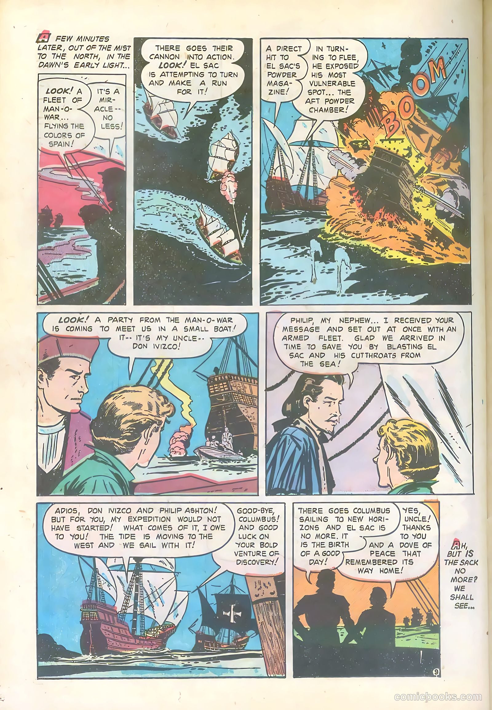 Pirates Comics #2 (1950) — page 38 of 52