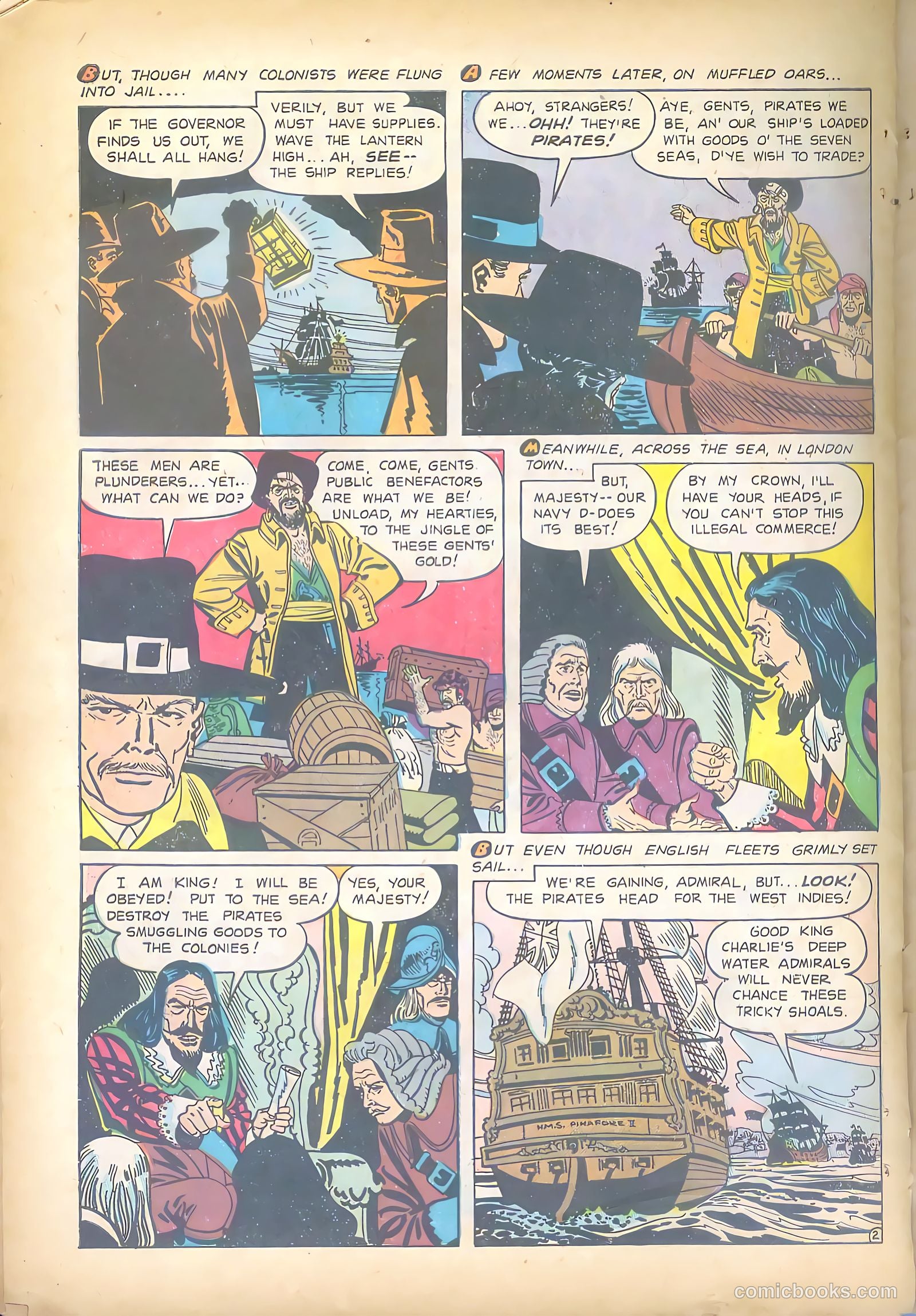 Pirates Comics #2 (1950) — page 42 of 52