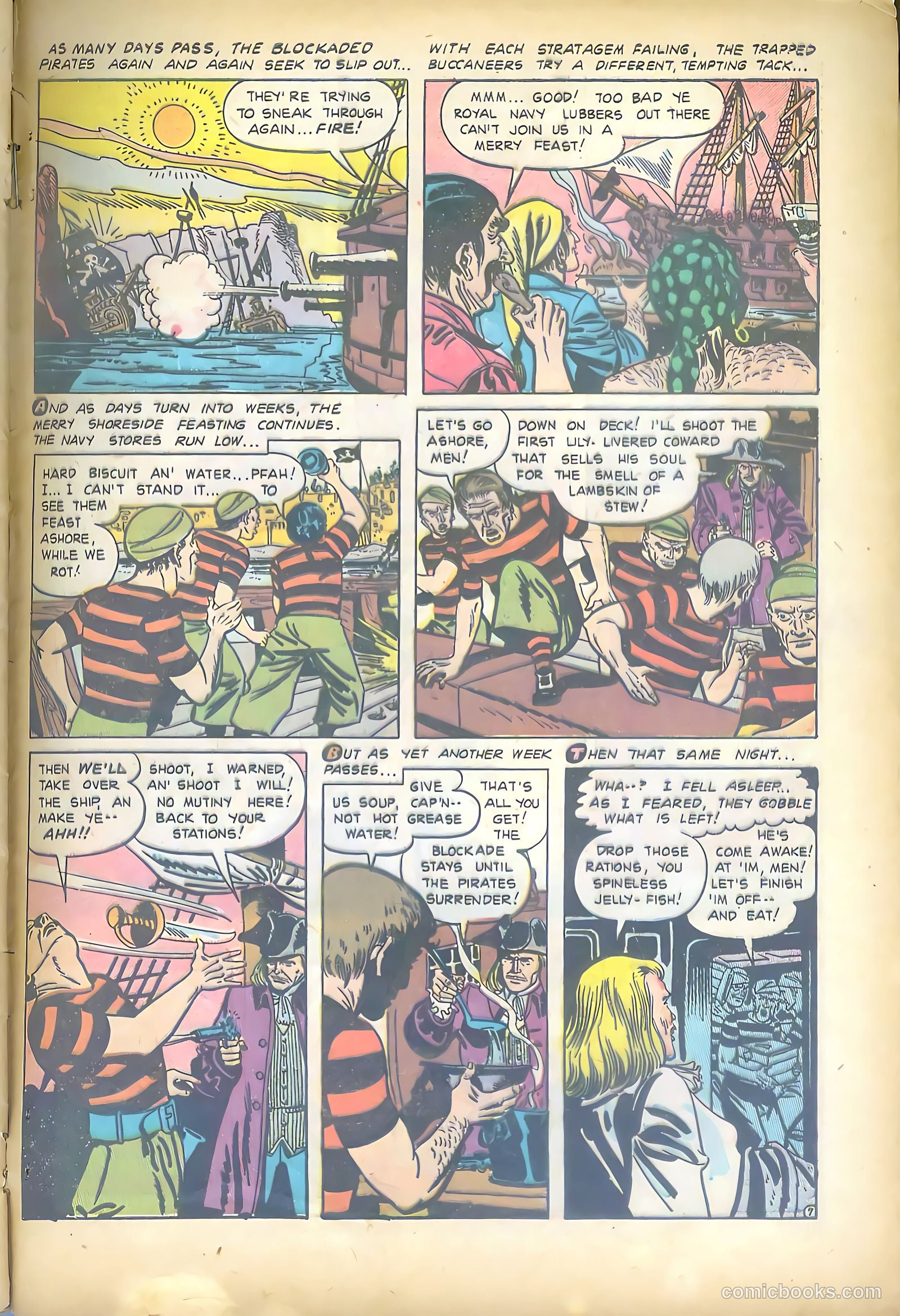Pirates Comics #2 (1950) — page 47 of 52