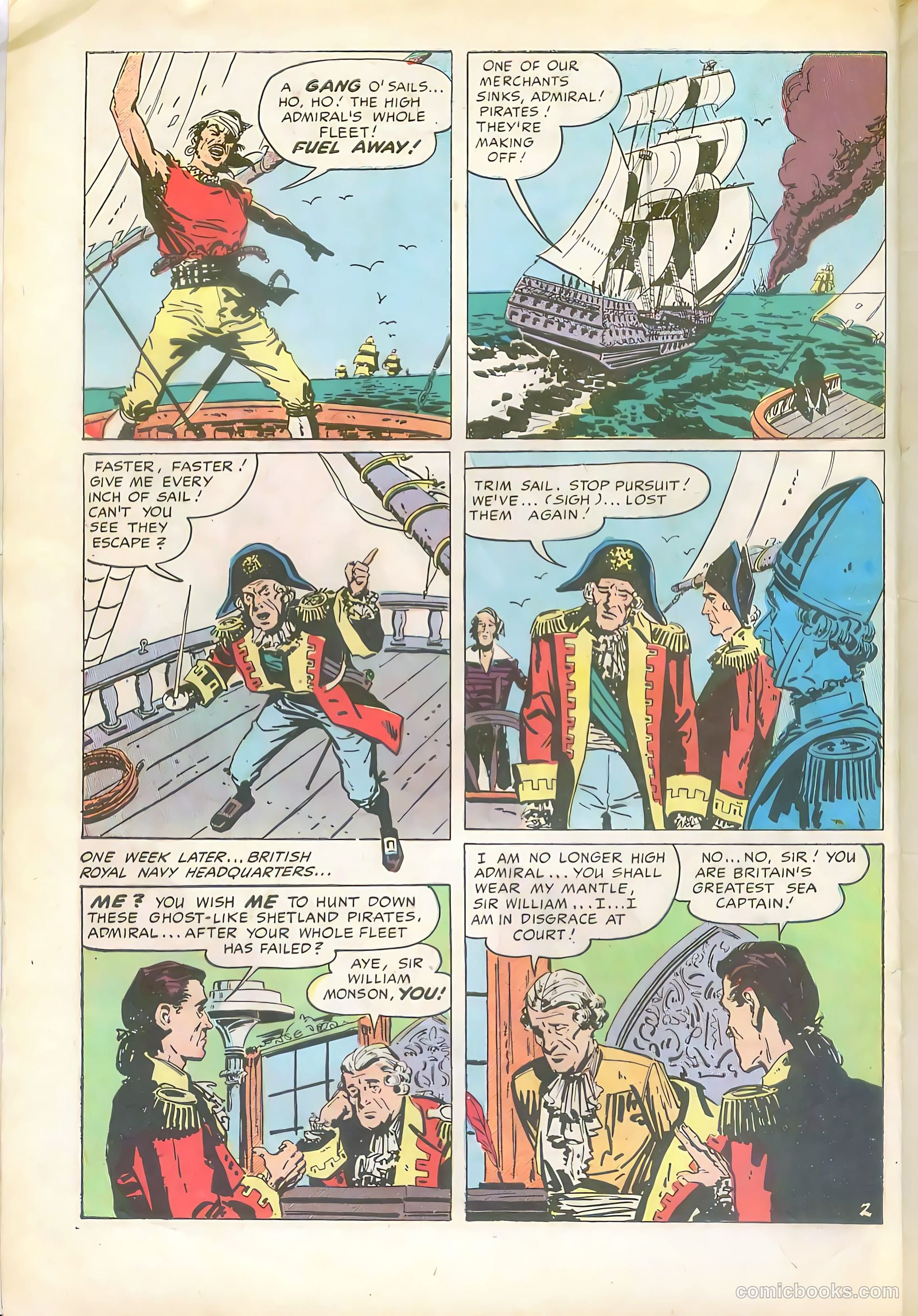 Pirates Comics #3 (1950) — page 4 of 52