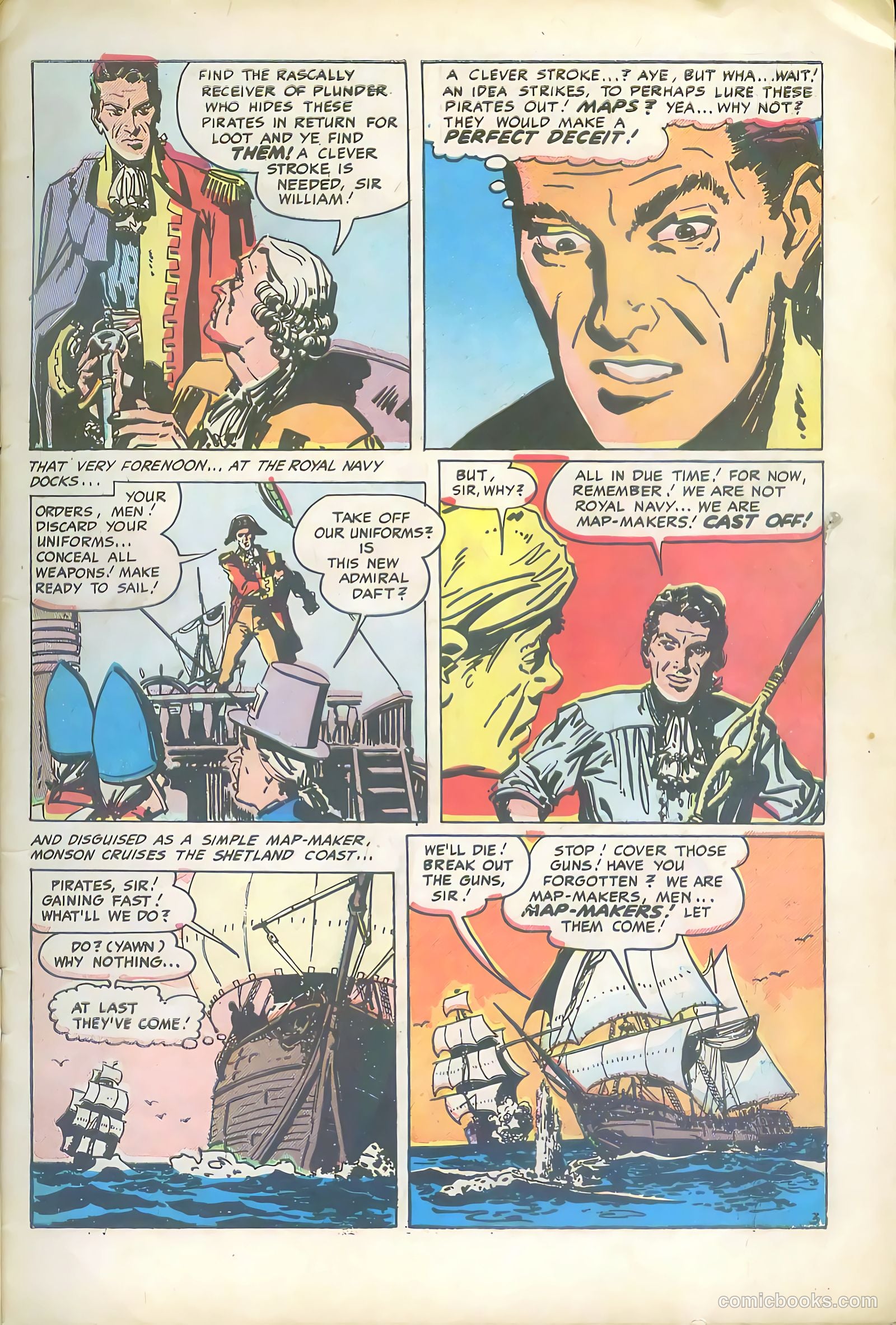 Pirates Comics #3 (1950) — page 5 of 52
