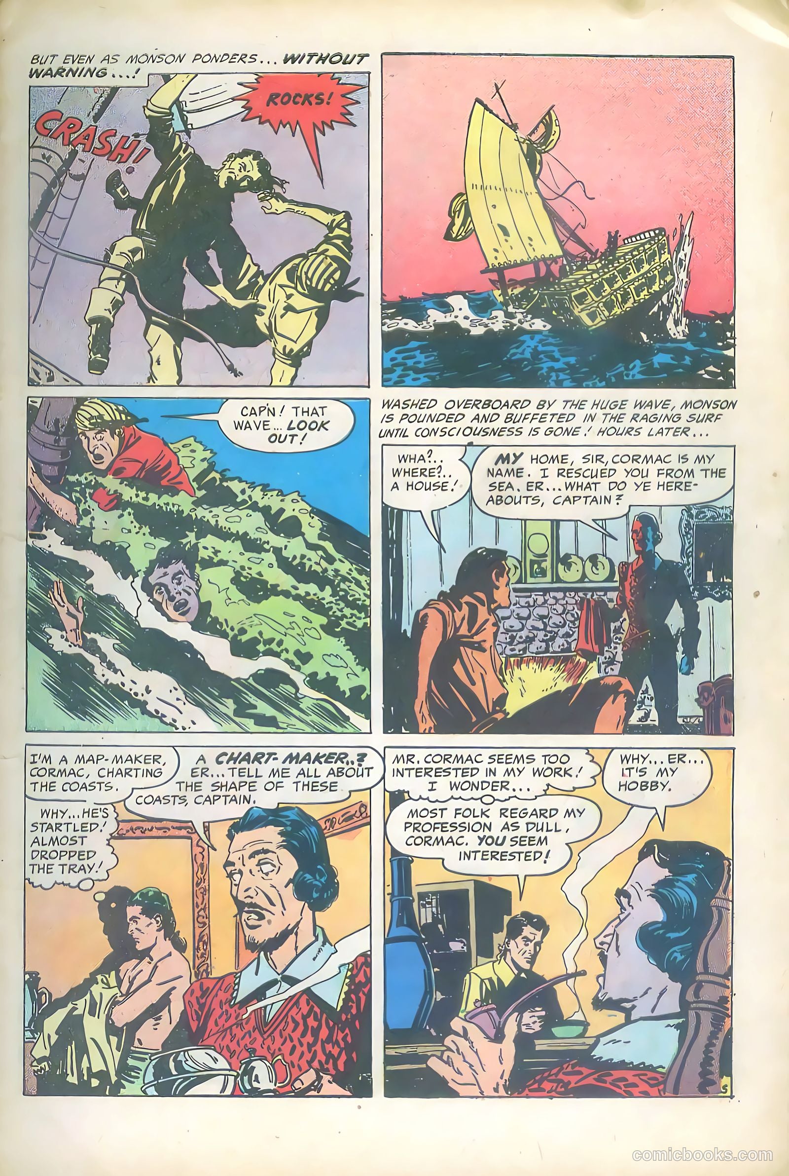 Pirates Comics #3 (1950) — page 7 of 52