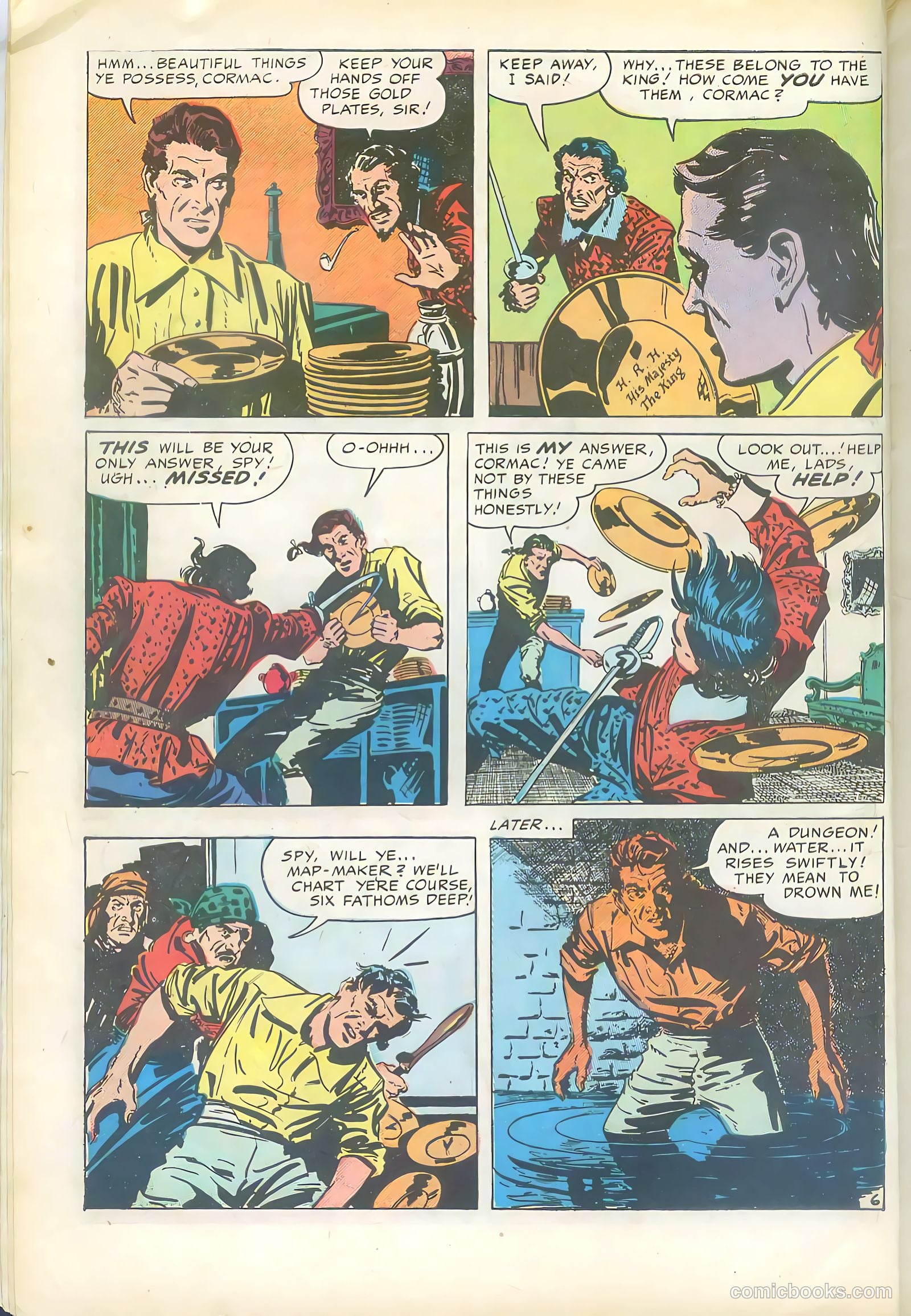 Pirates Comics #3 (1950) — page 8 of 52