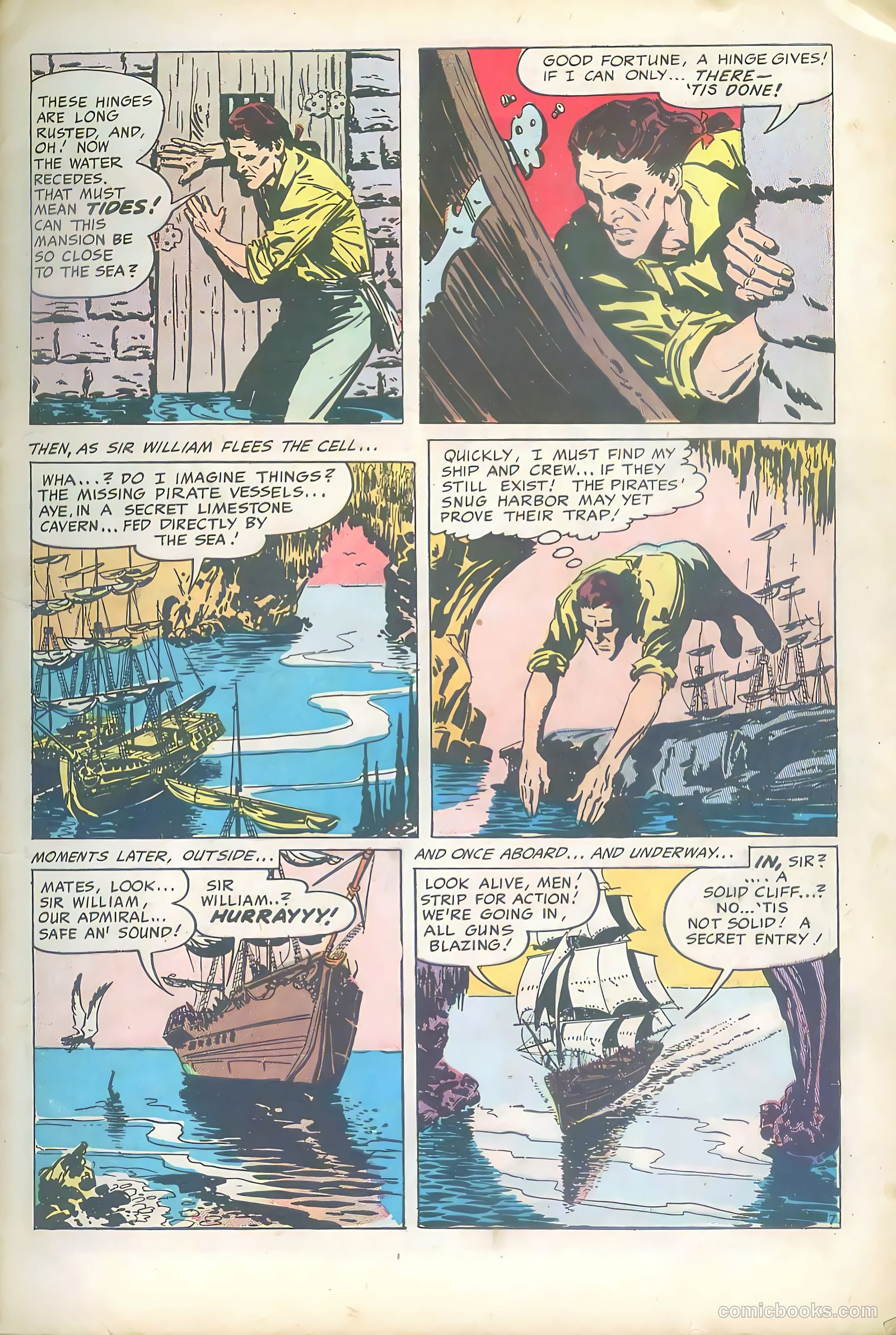 Pirates Comics #3 (1950) — page 9 of 52