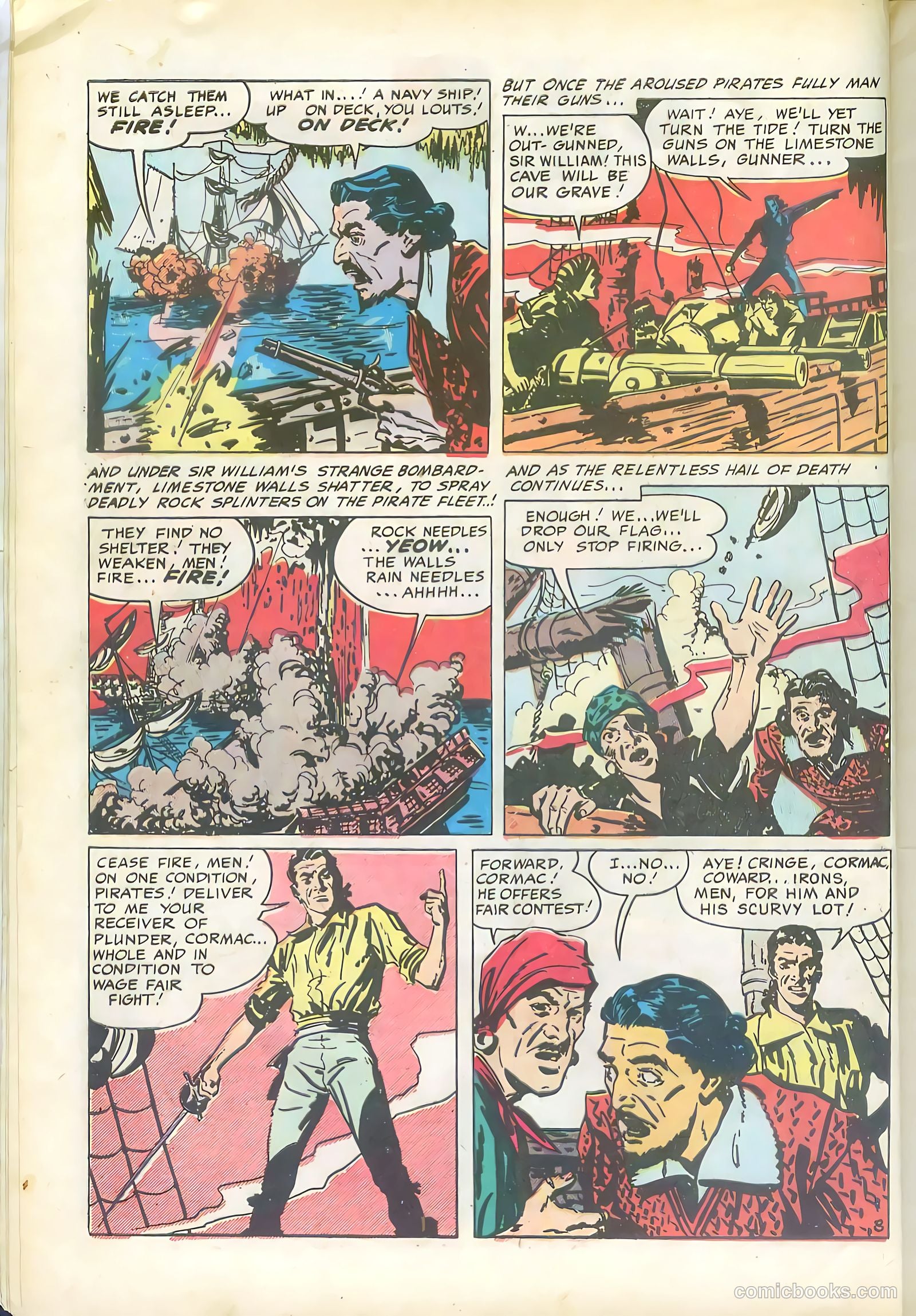 Pirates Comics #3 (1950) — page 10 of 52
