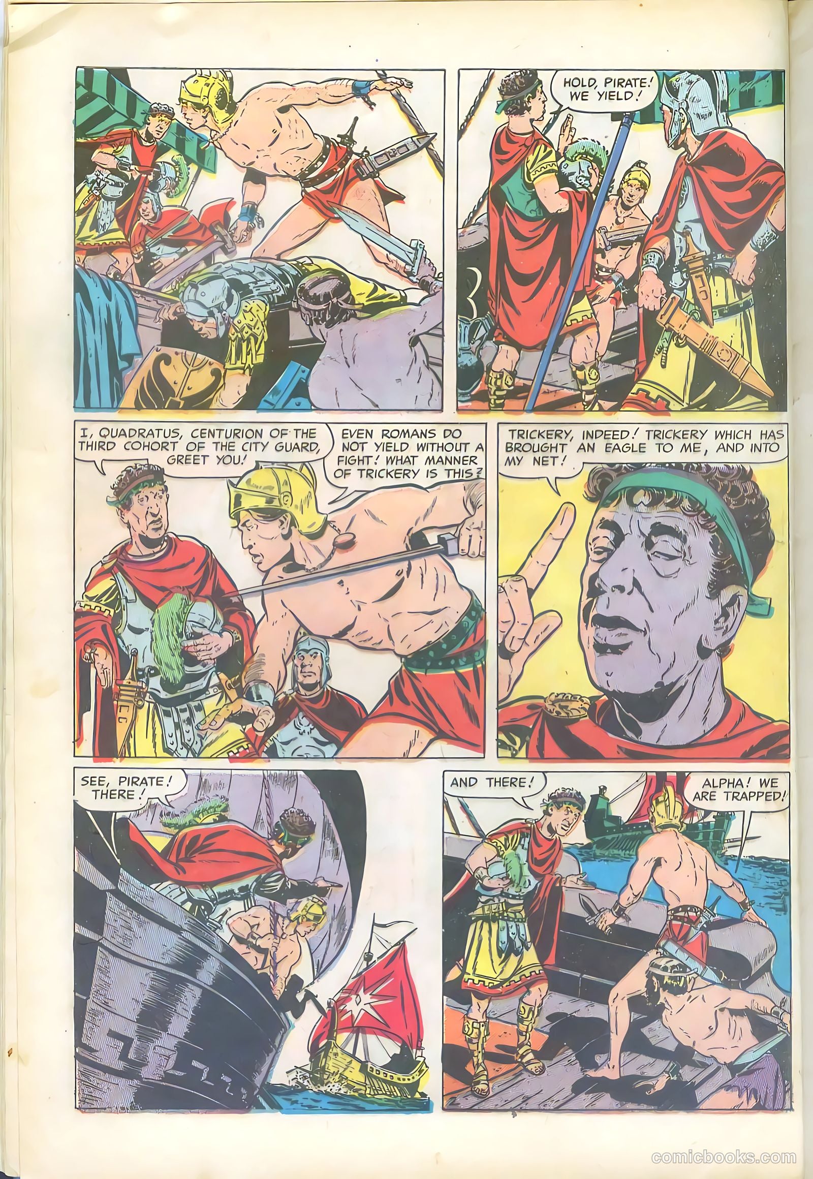 Pirates Comics #3 (1950) — page 12 of 52