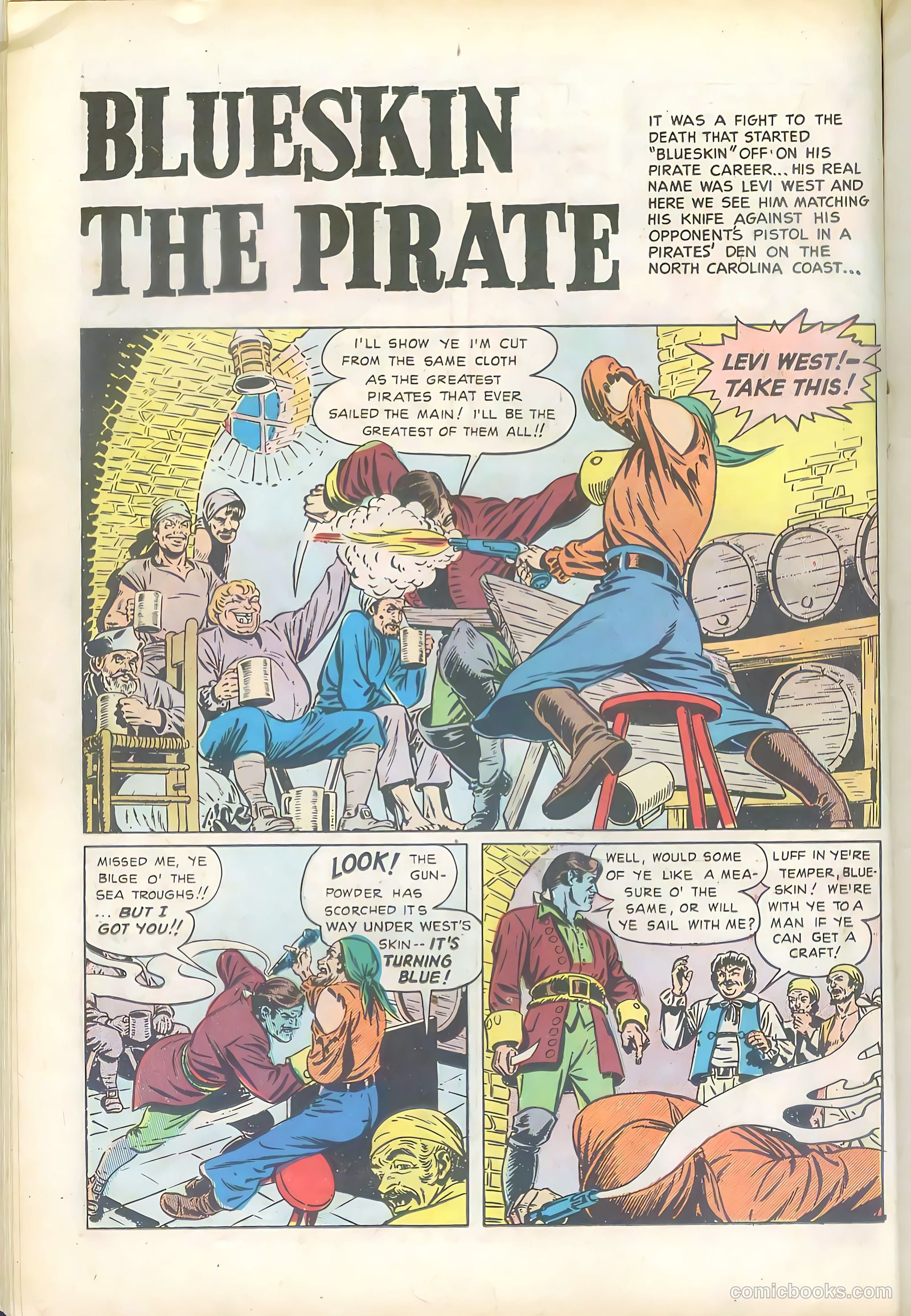Pirates Comics #3 (1950) — page 20 of 52