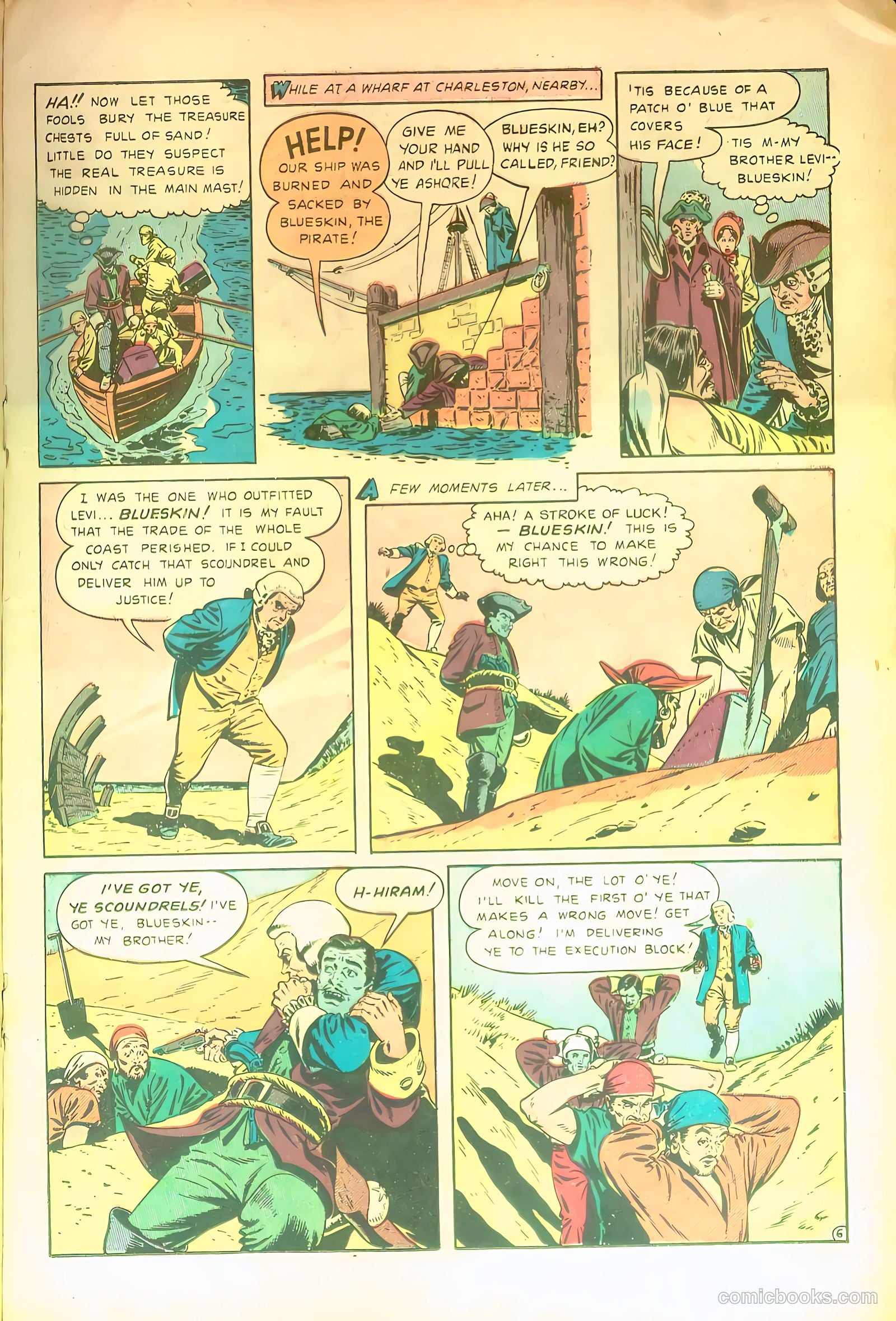 Pirates Comics #3 (1950) — page 25 of 52