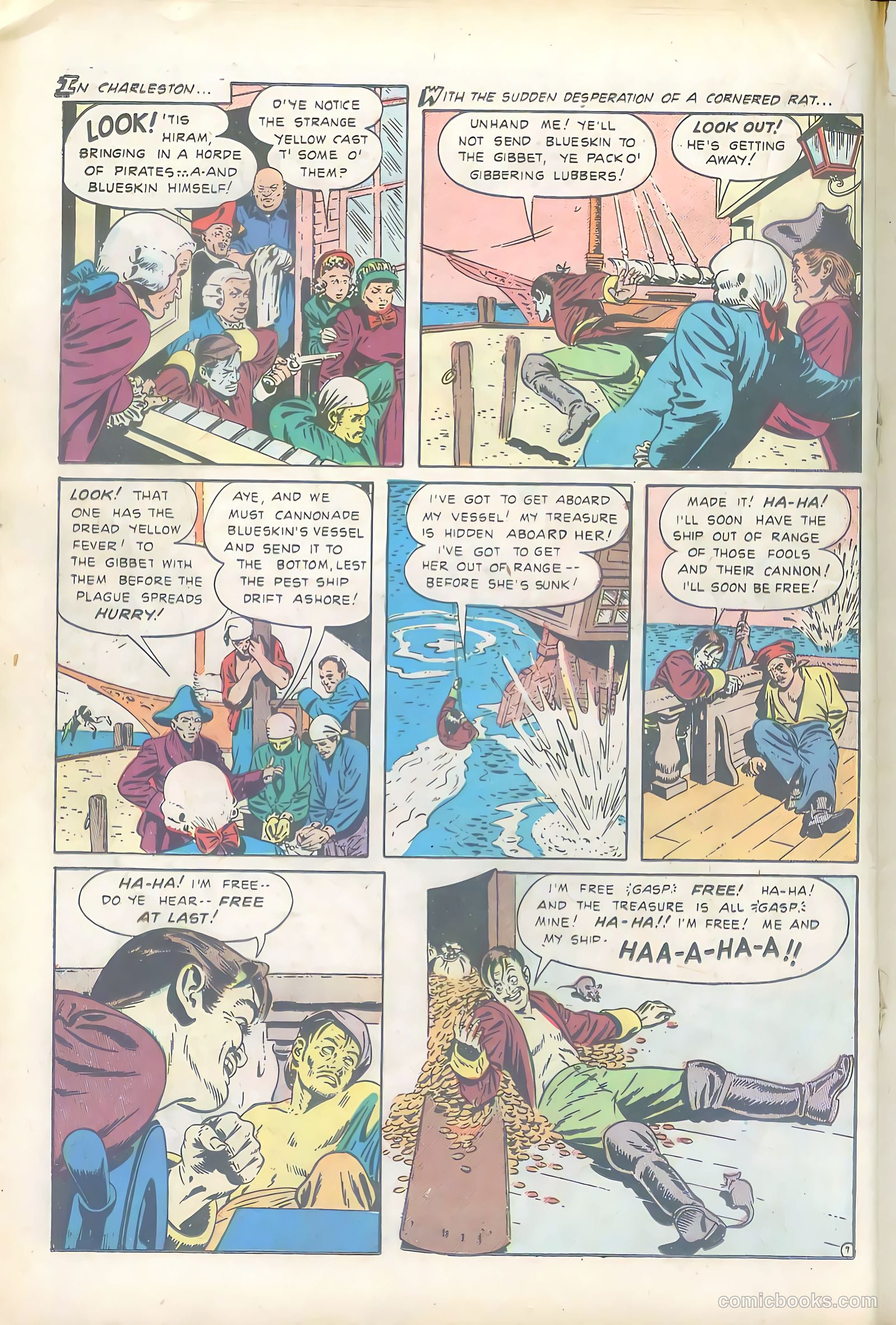 Pirates Comics #3 (1950) — page 26 of 52