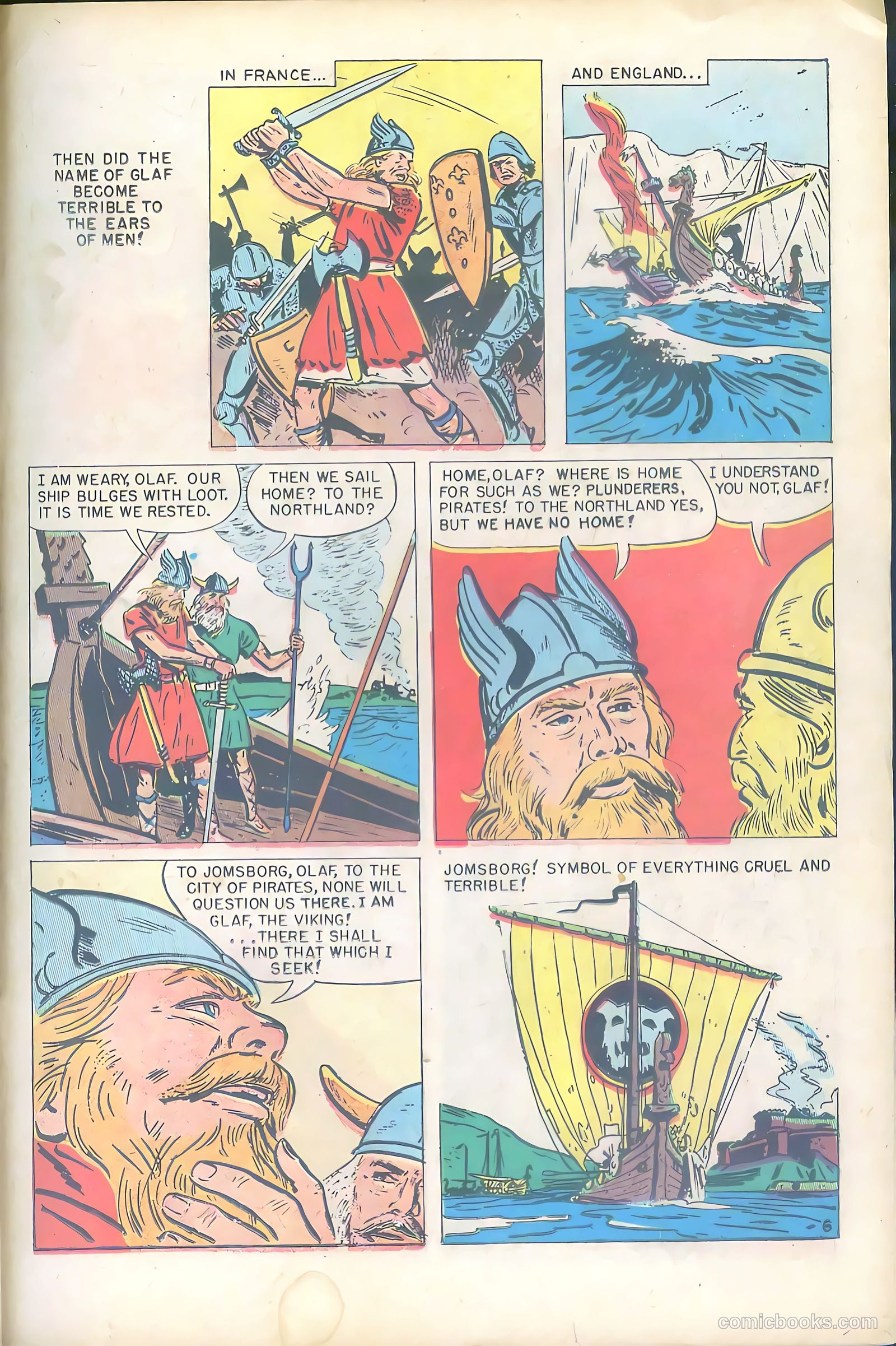 Pirates Comics #3 (1950) — page 35 of 52