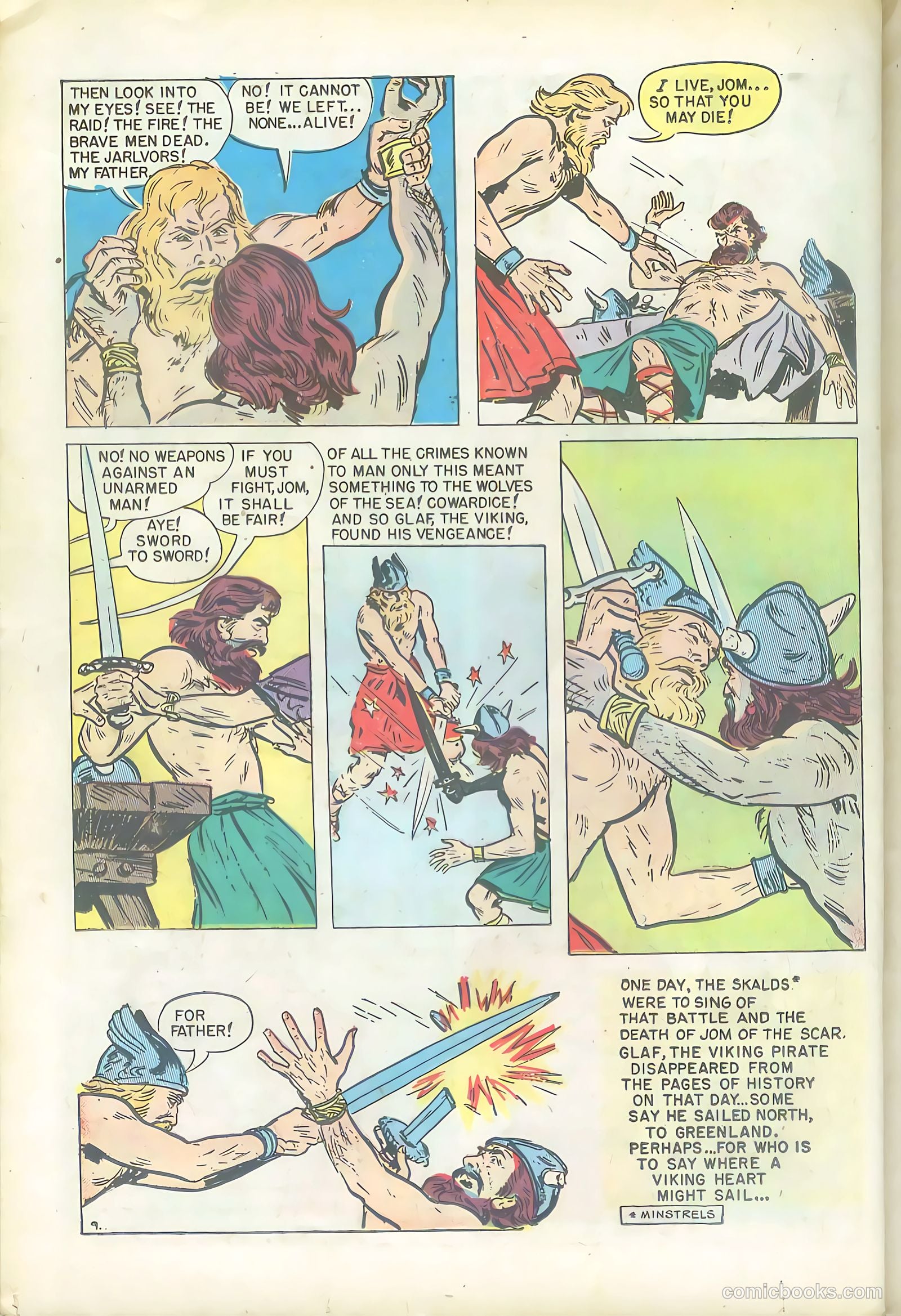 Pirates Comics #3 (1950) — page 38 of 52