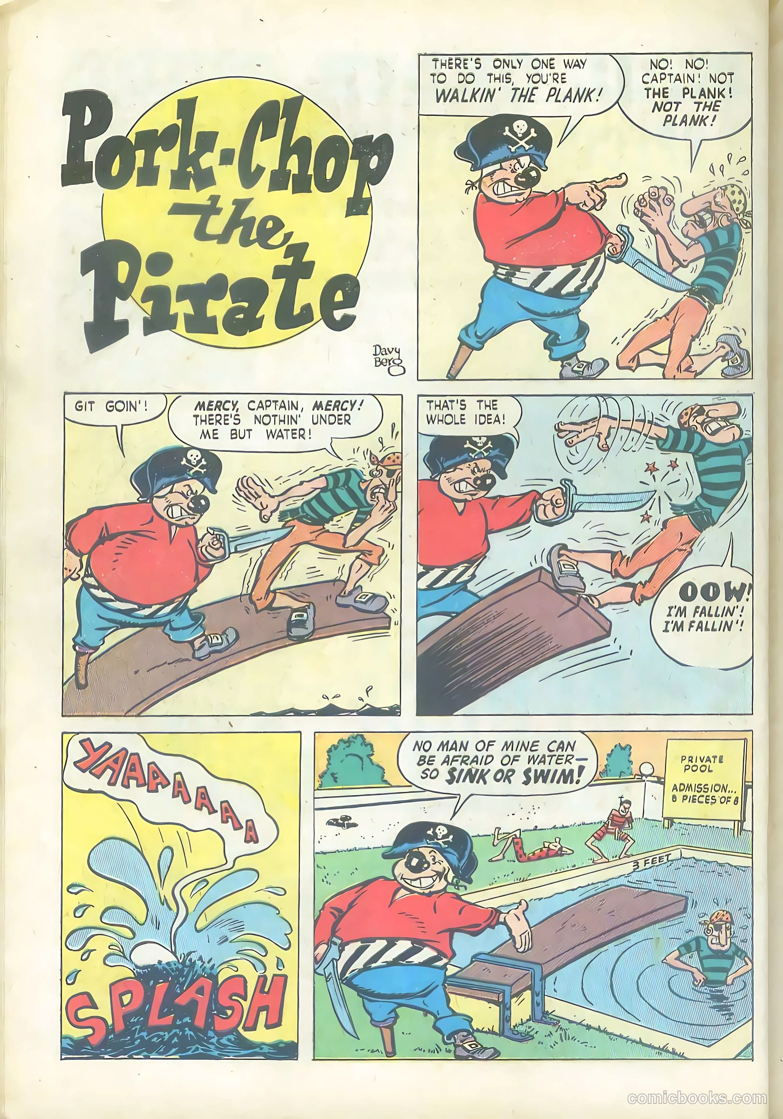 Pirates Comics #3 (1950) — page 40 of 52