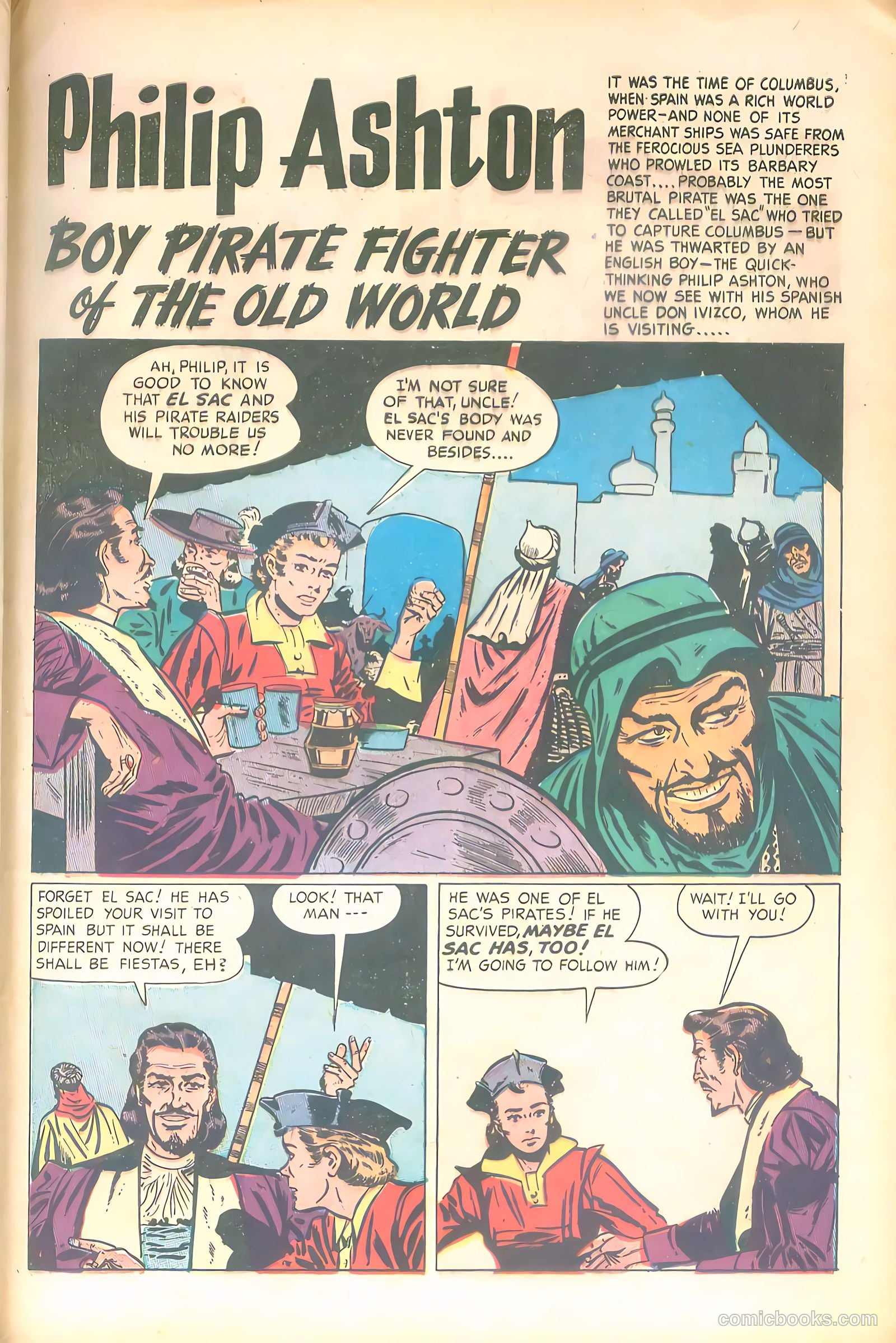 Pirates Comics #3 (1950) — page 41 of 52