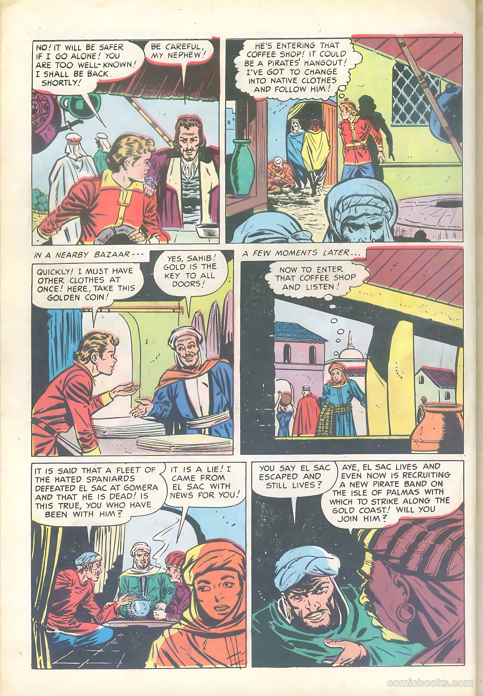 Pirates Comics #3 (1950) — page 42 of 52
