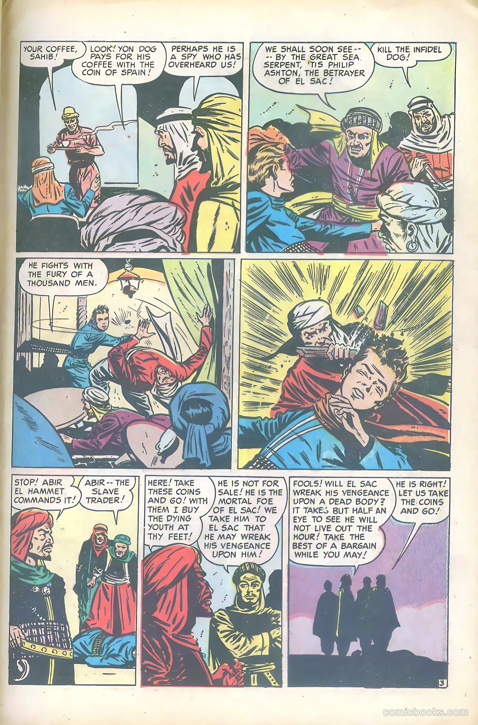 Pirates Comics #3 (1950) — page 43 of 52