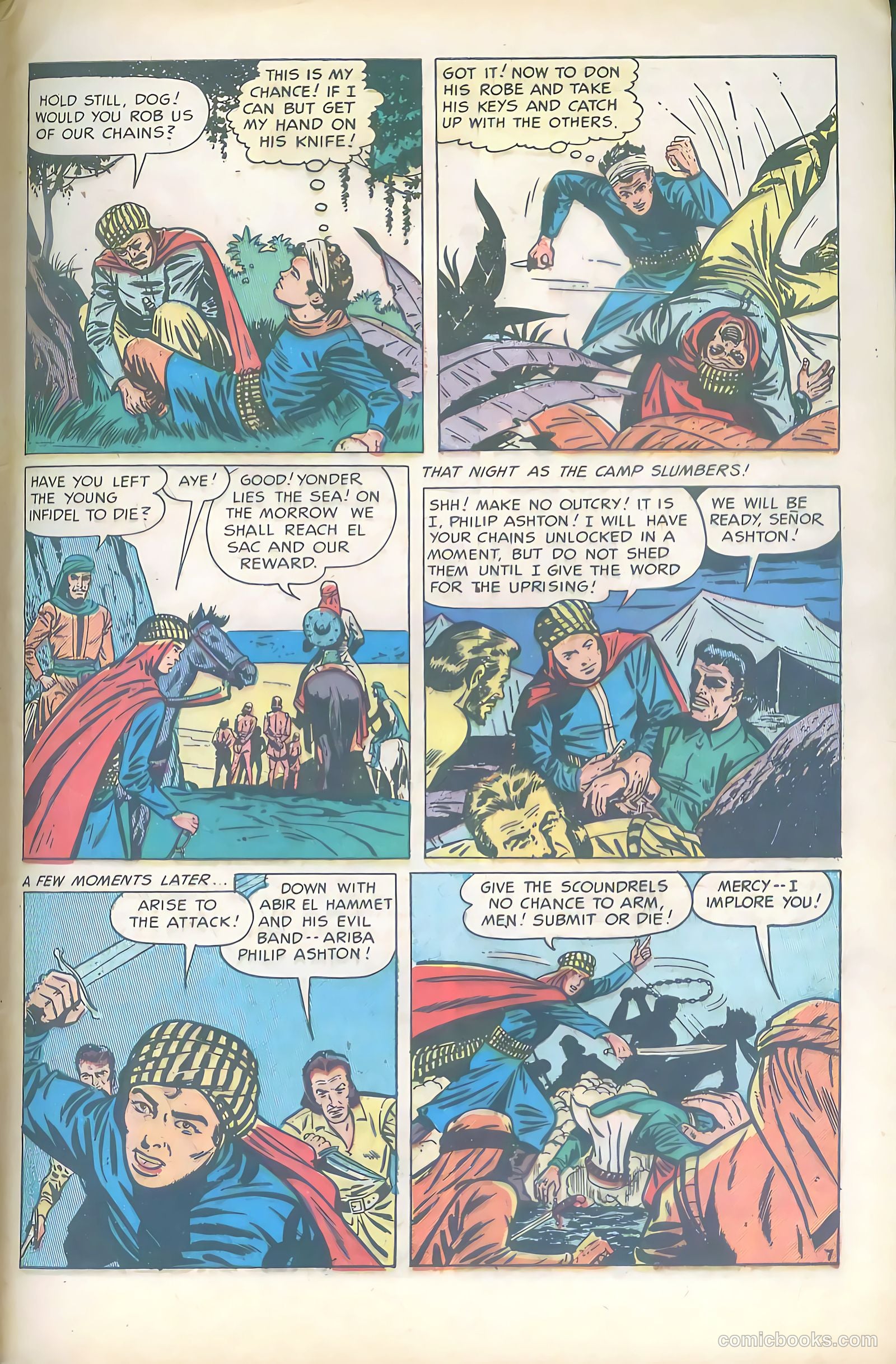 Pirates Comics #3 (1950) — page 47 of 52