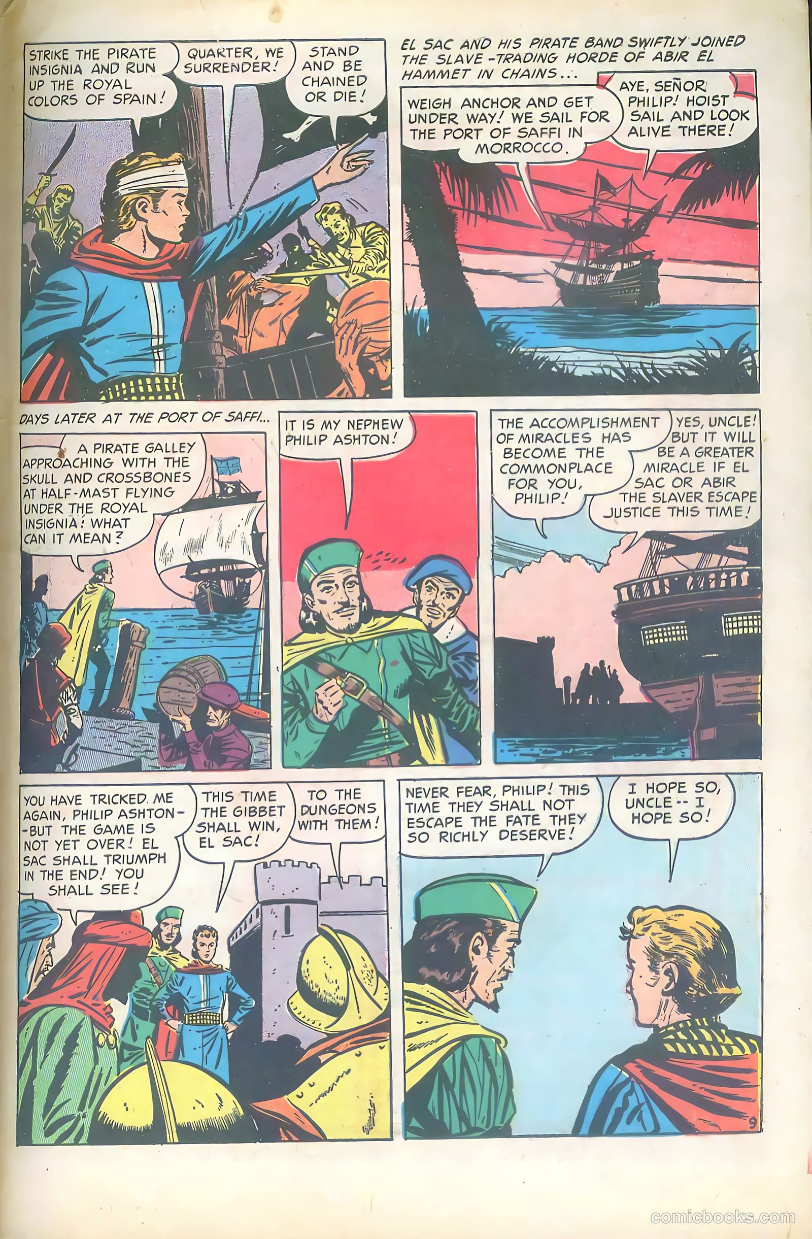 Pirates Comics #3 (1950) — page 49 of 52