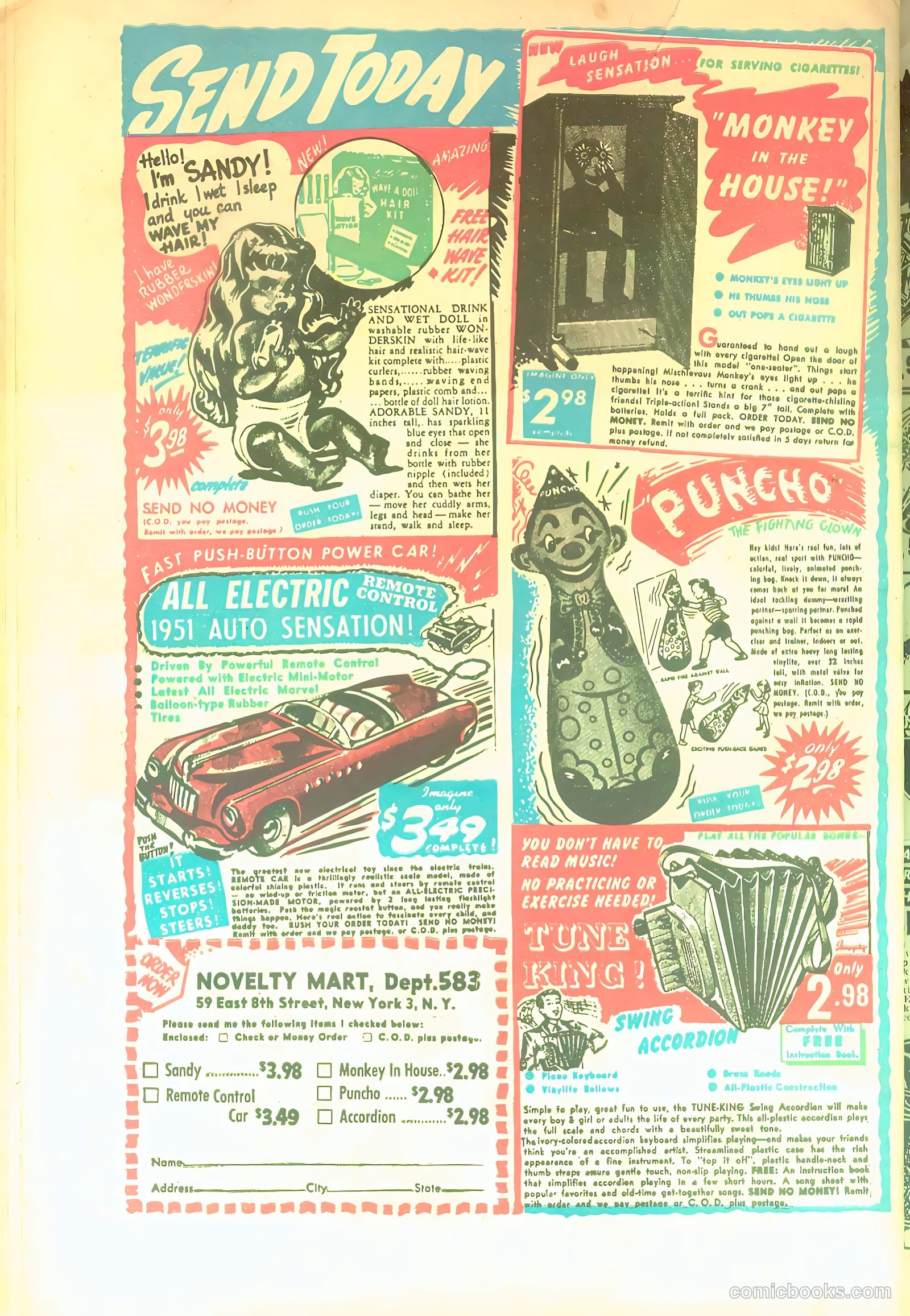 Pirates Comics #3 (1950) — page 50 of 52