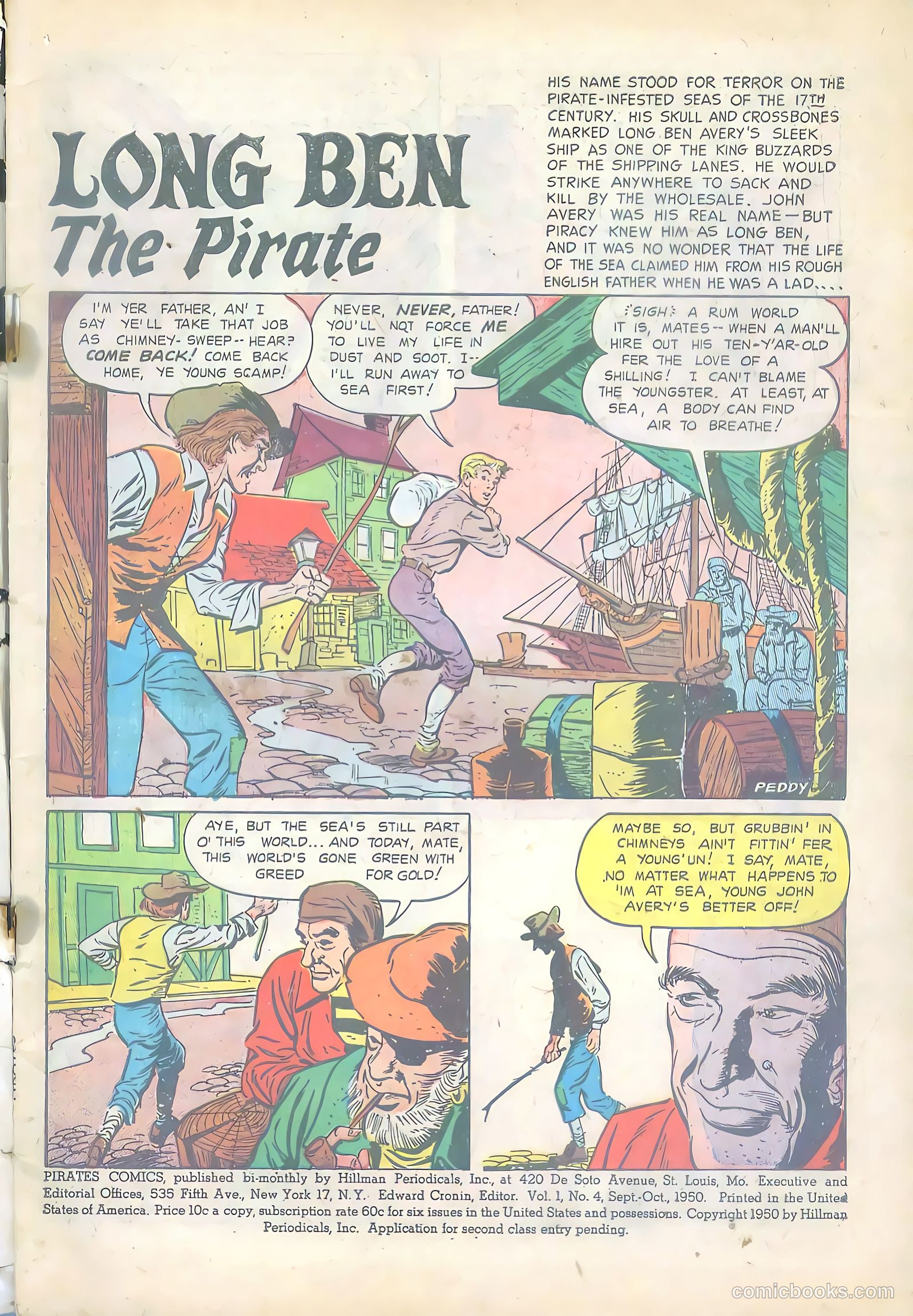 Pirates Comics #4 (1950) — page 3 of 52