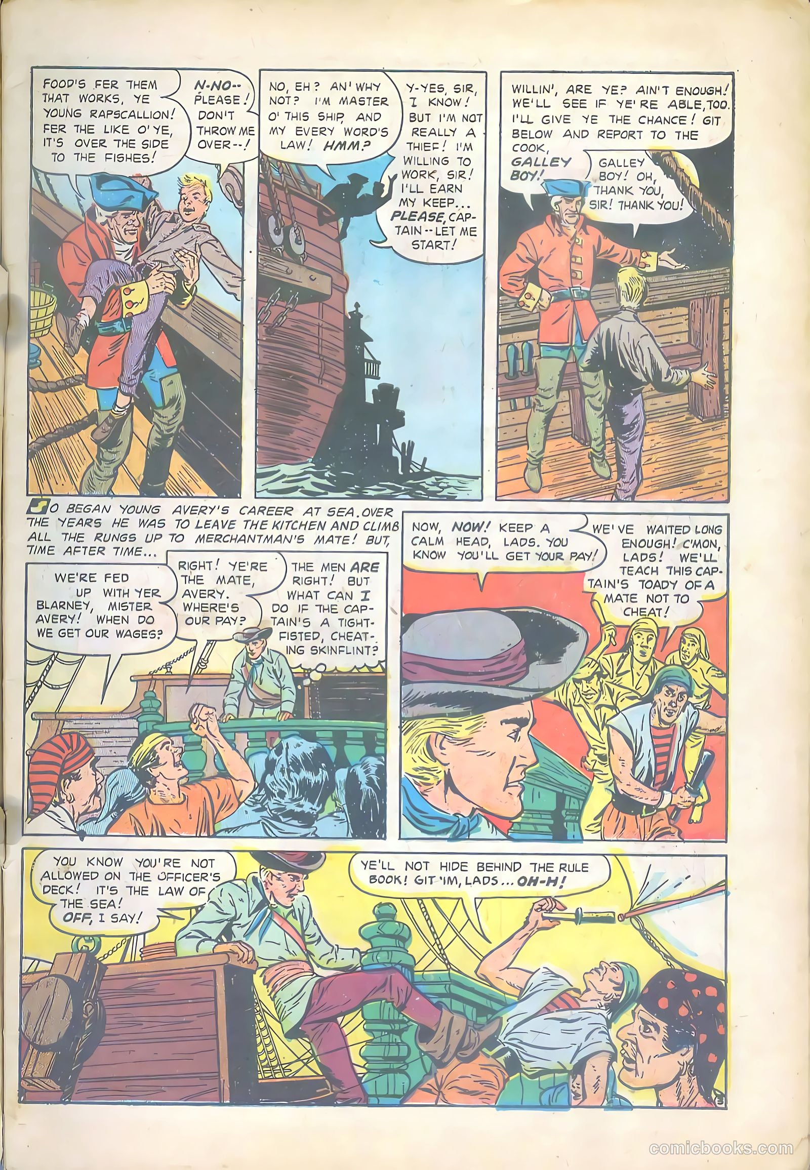 Pirates Comics #4 (1950) — page 5 of 52