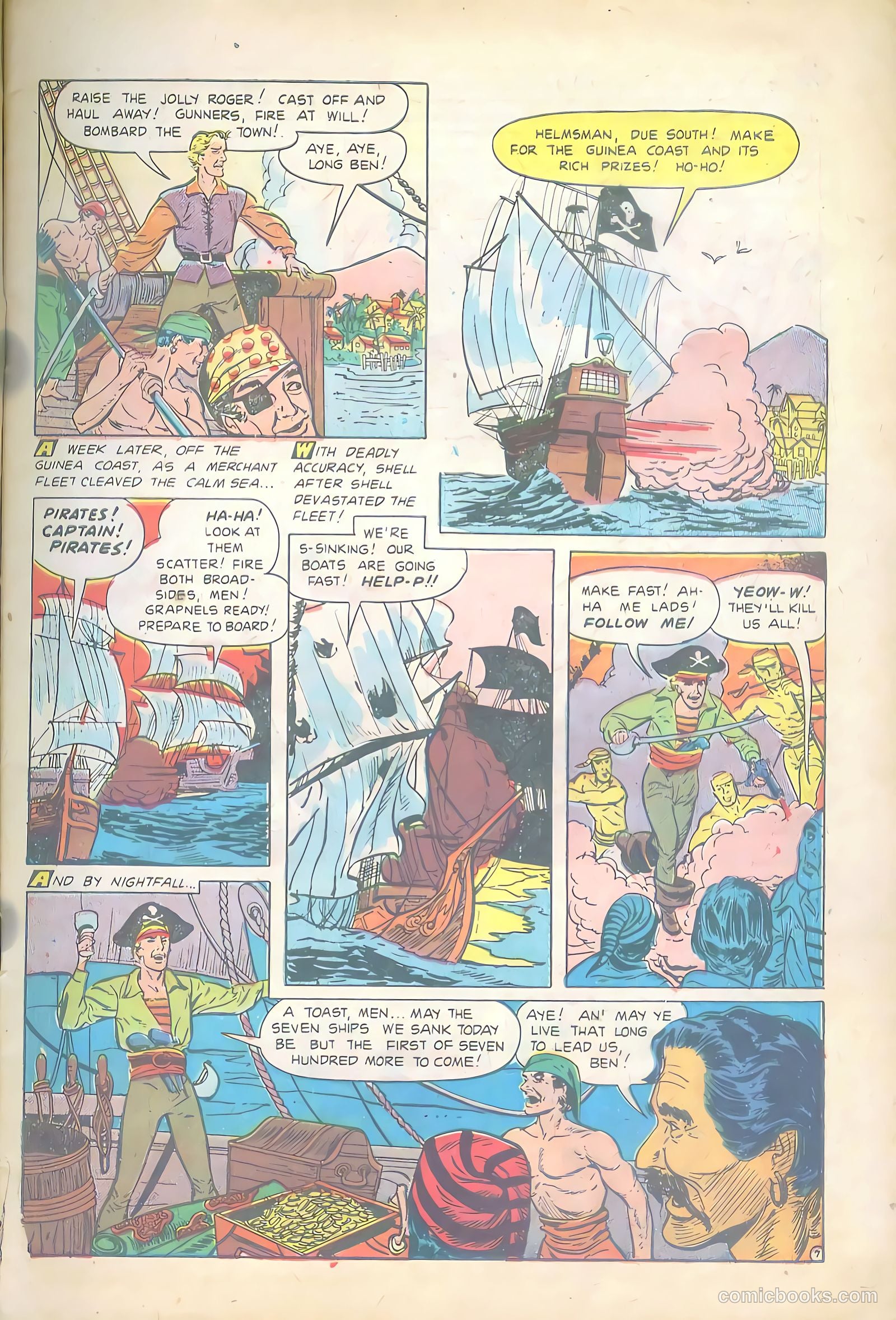 Pirates Comics #4 (1950) — page 9 of 52