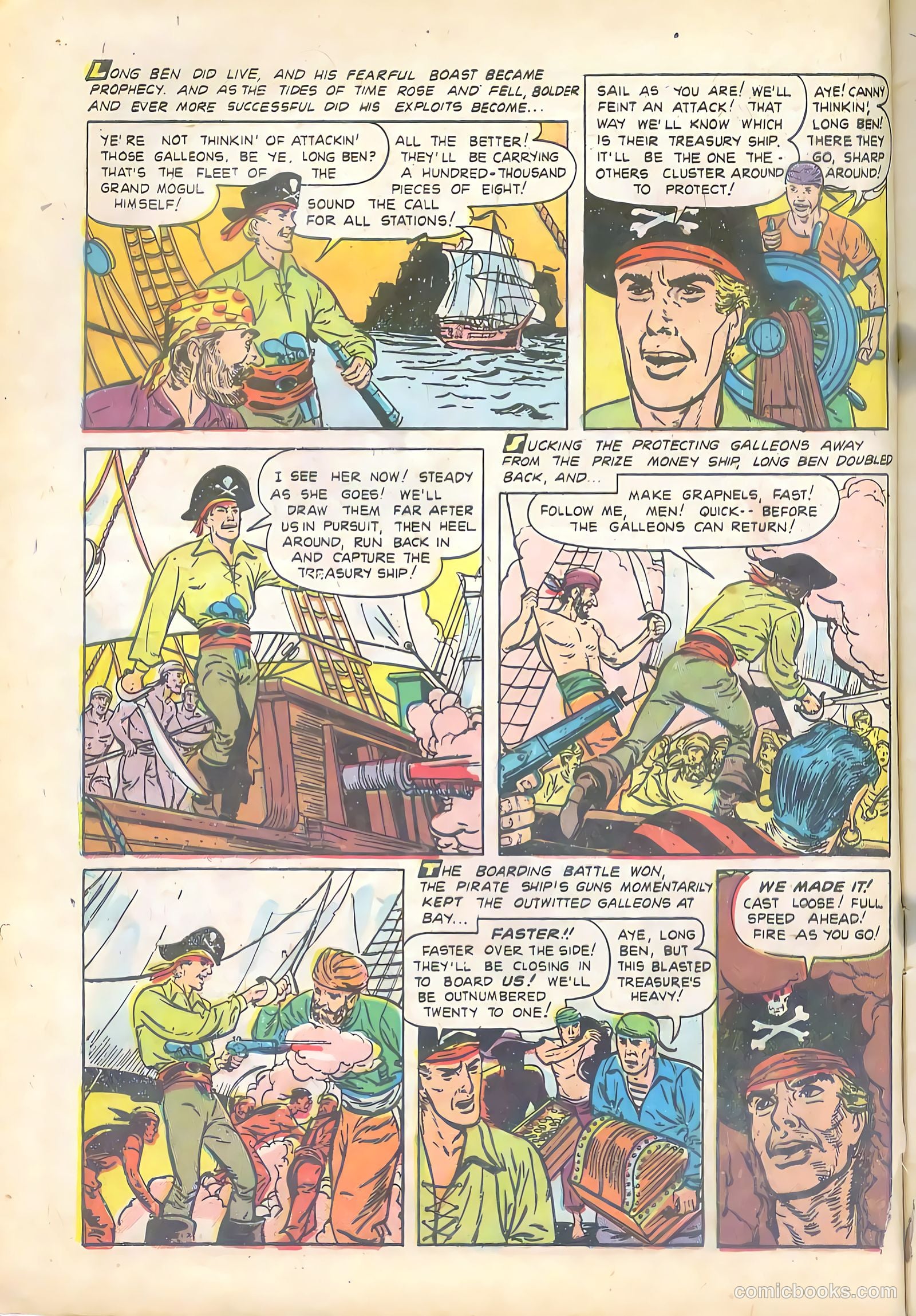 Pirates Comics #4 (1950) — page 10 of 52
