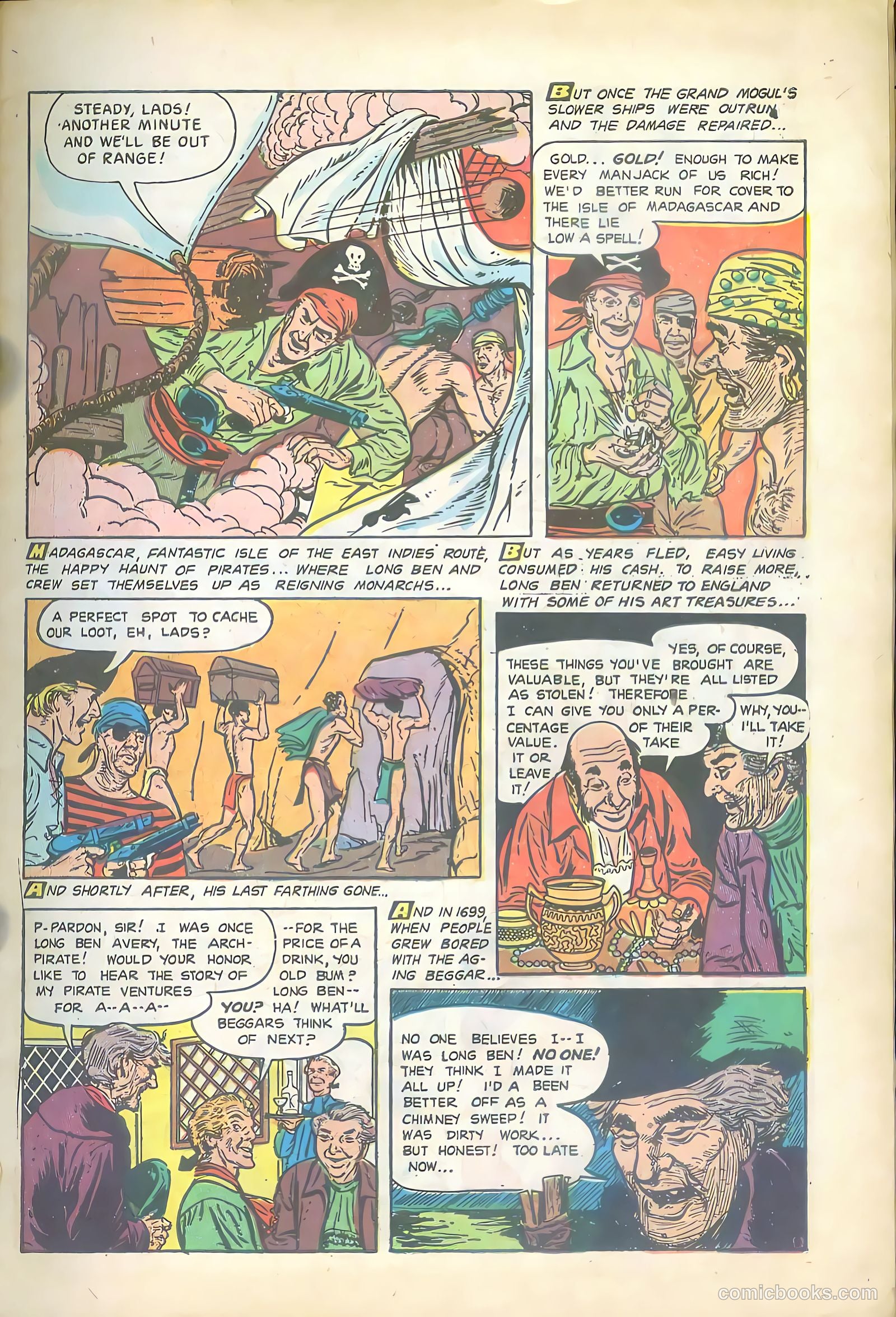 Pirates Comics #4 (1950) — page 11 of 52
