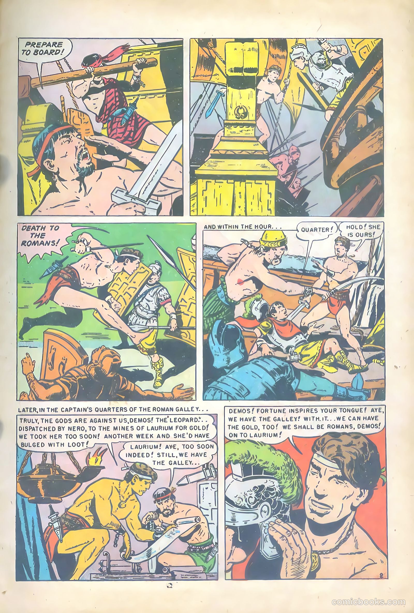 Pirates Comics #4 (1950) — page 13 of 52