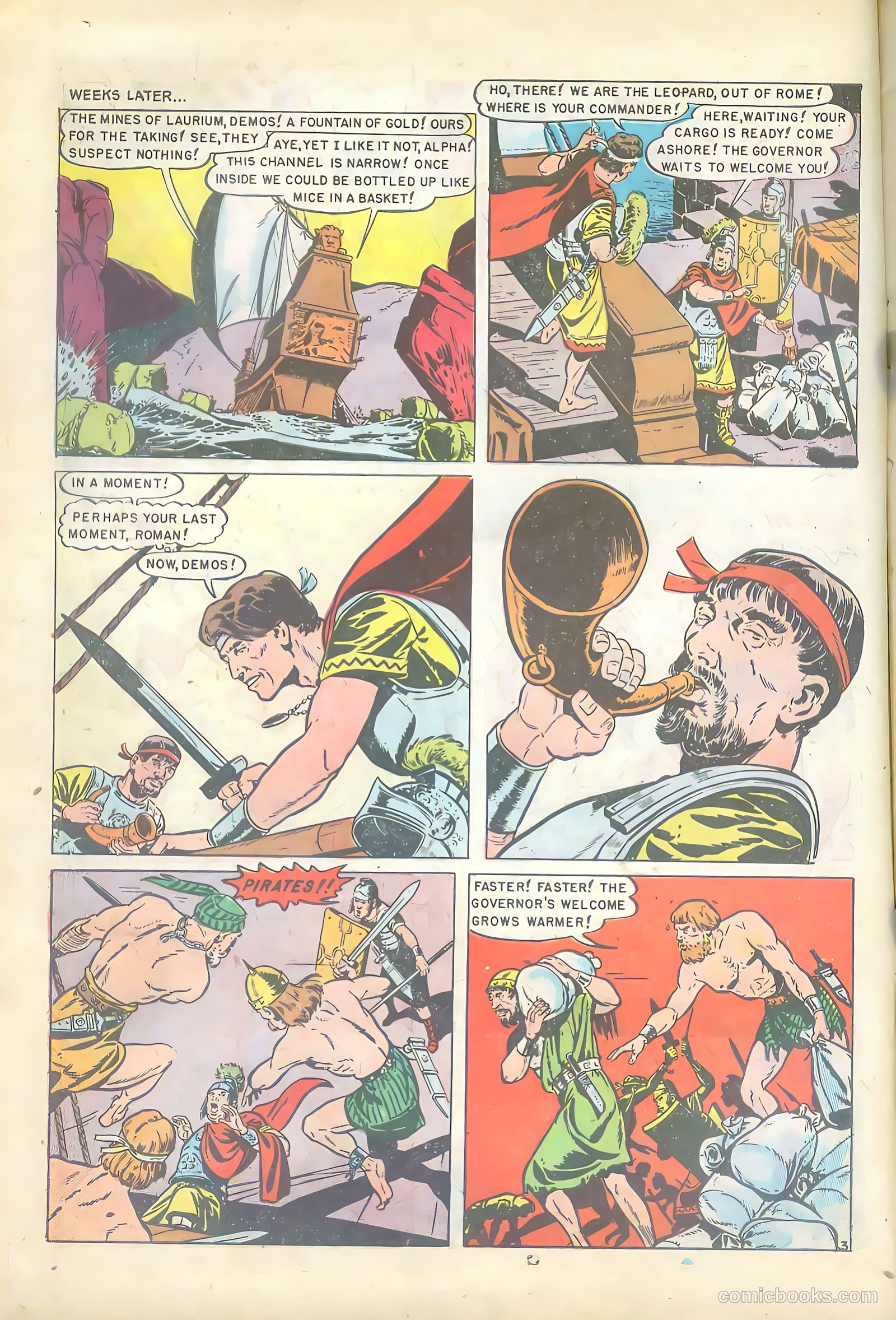 Pirates Comics #4 (1950) — page 14 of 52