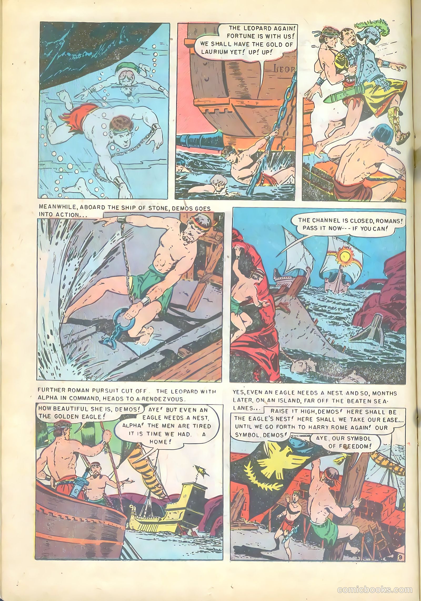 Pirates Comics #4 (1950) — page 20 of 52