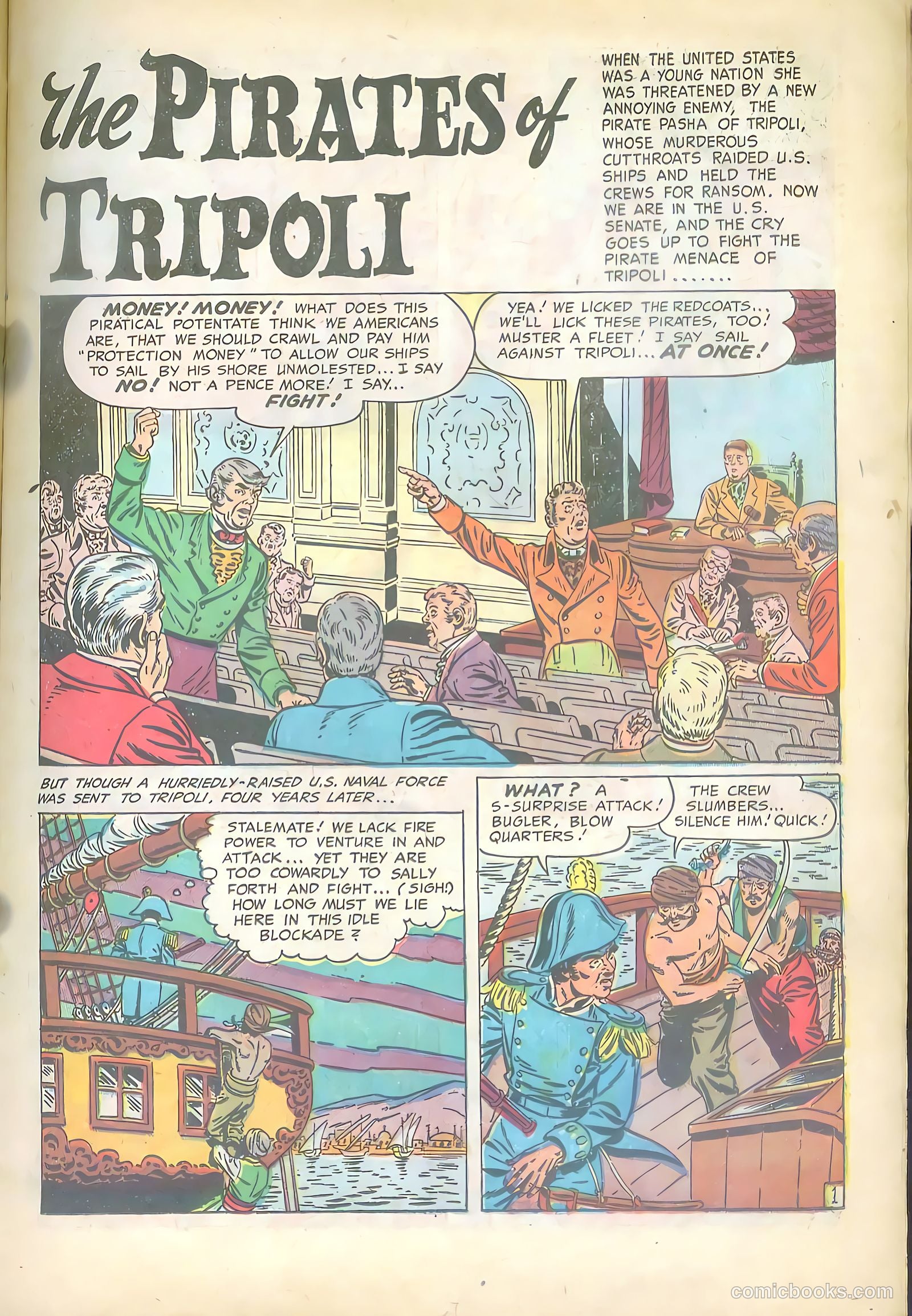 Pirates Comics #4 (1950) — page 21 of 52