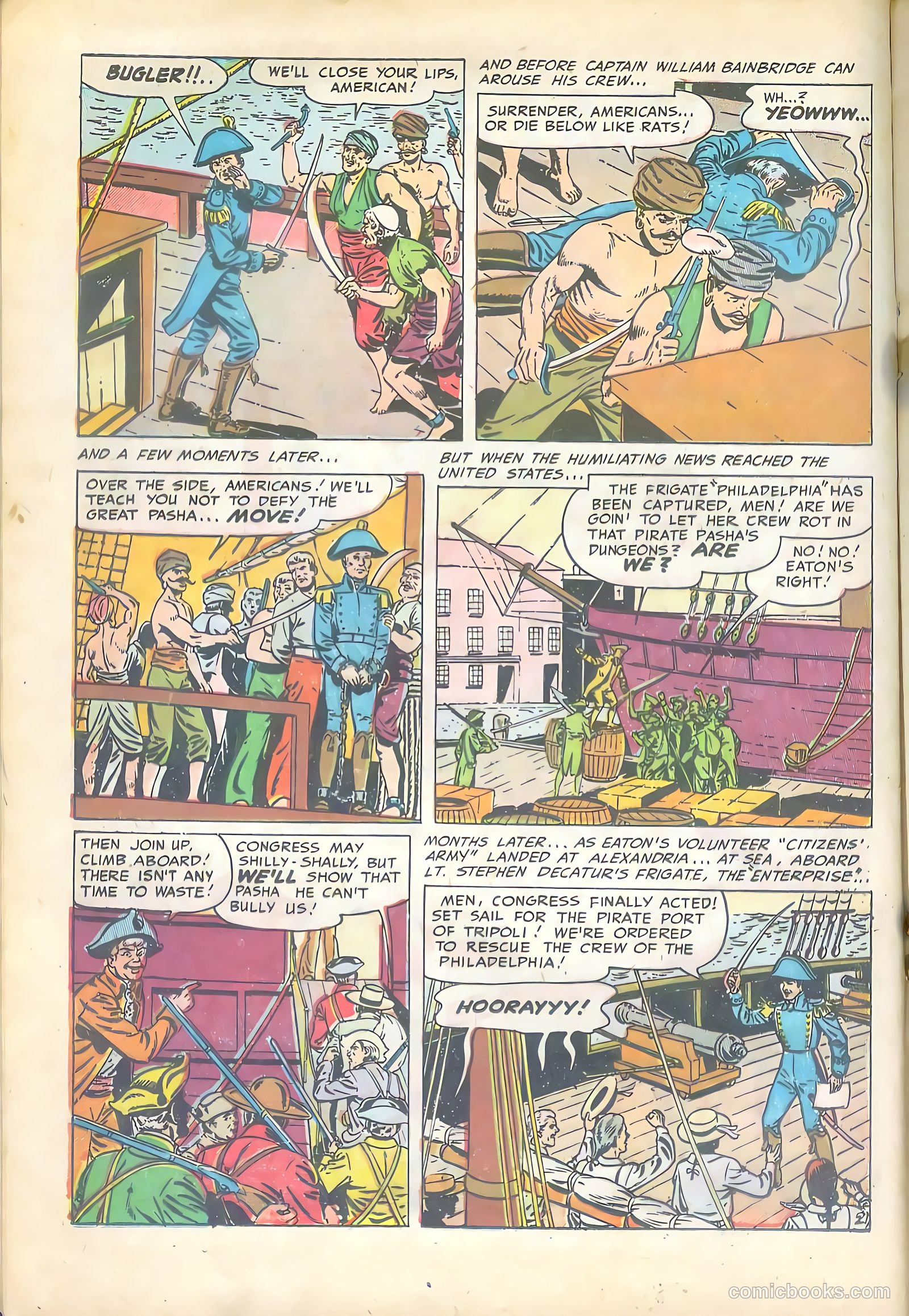 Pirates Comics #4 (1950) — page 22 of 52