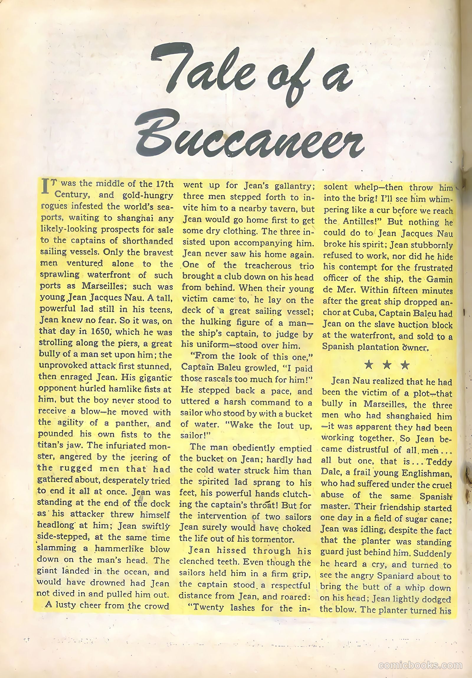 Pirates Comics #4 (1950) — page 24 of 52