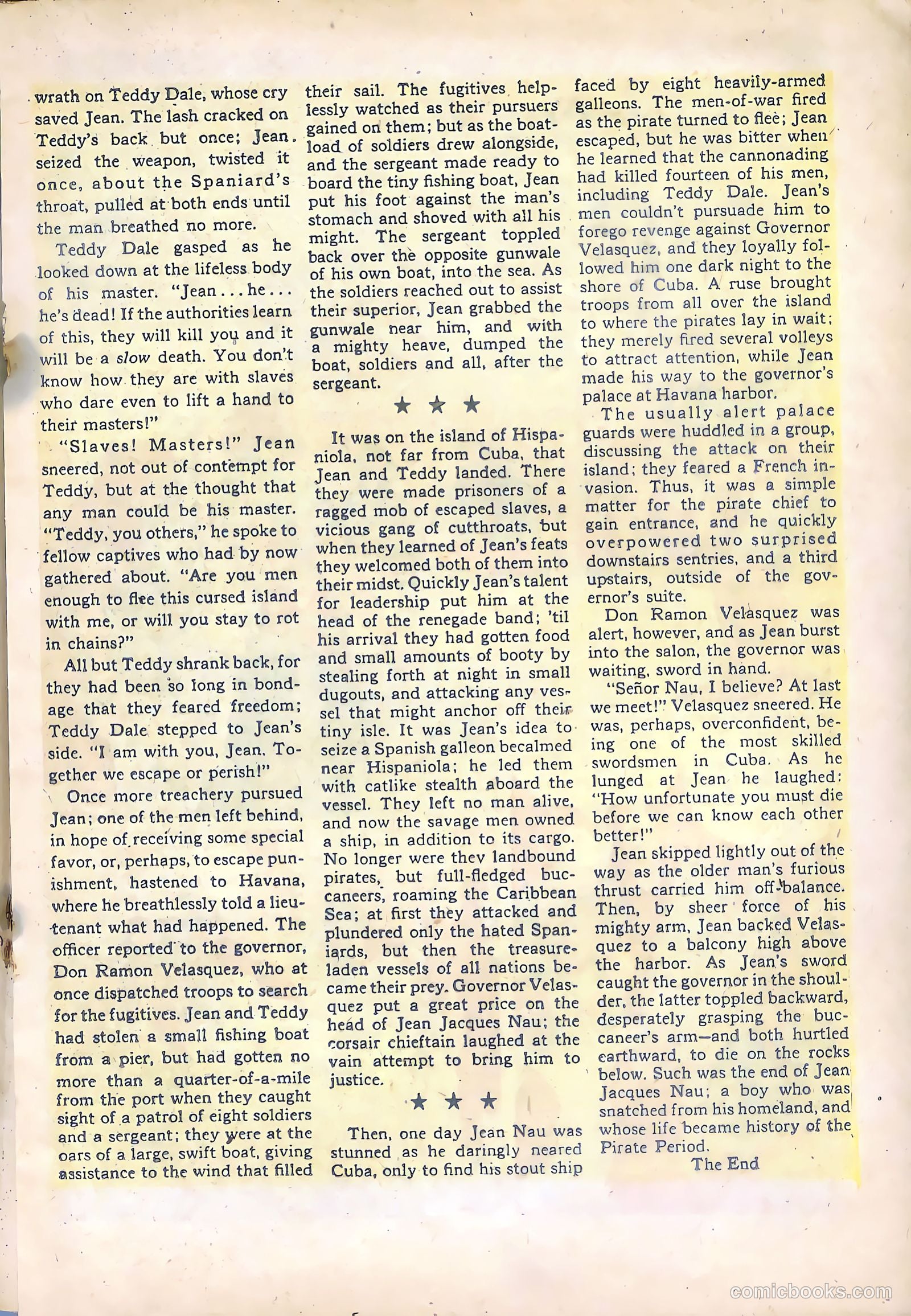 Pirates Comics #4 (1950) — page 25 of 52