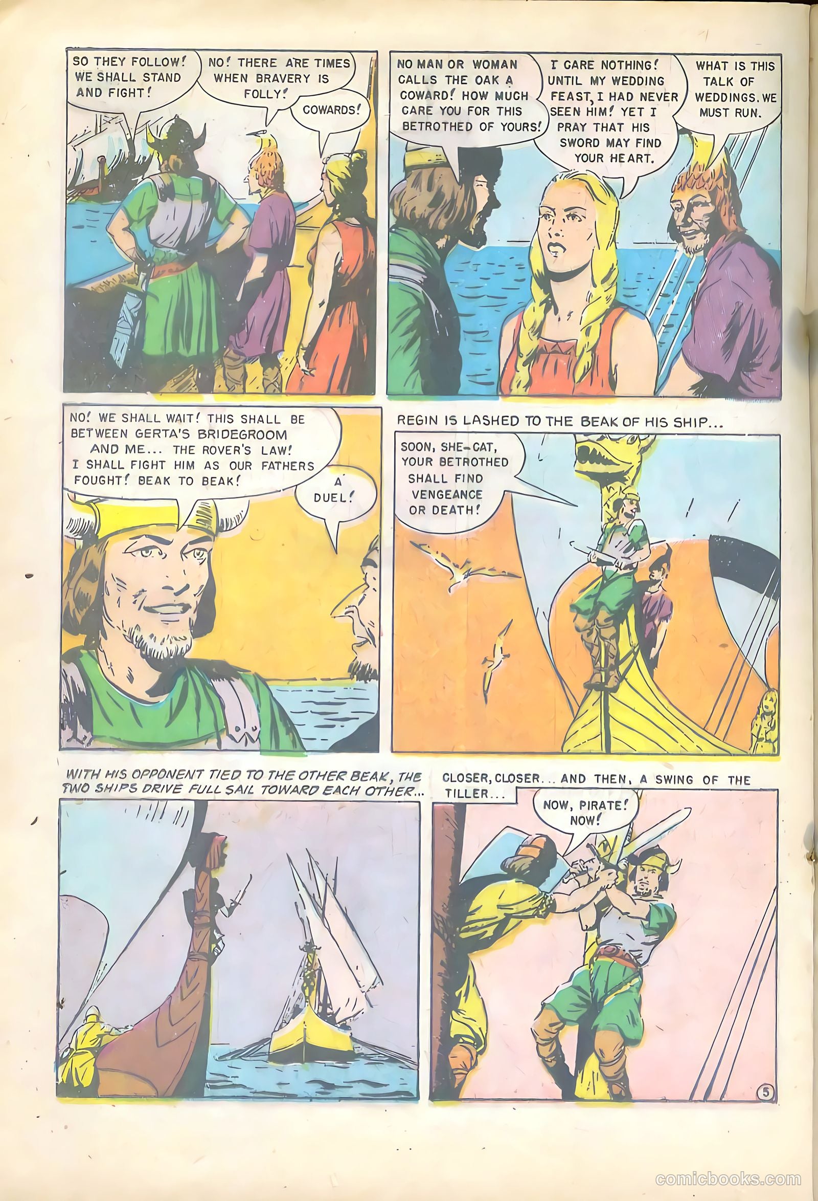 Pirates Comics #4 (1950) — page 30 of 52