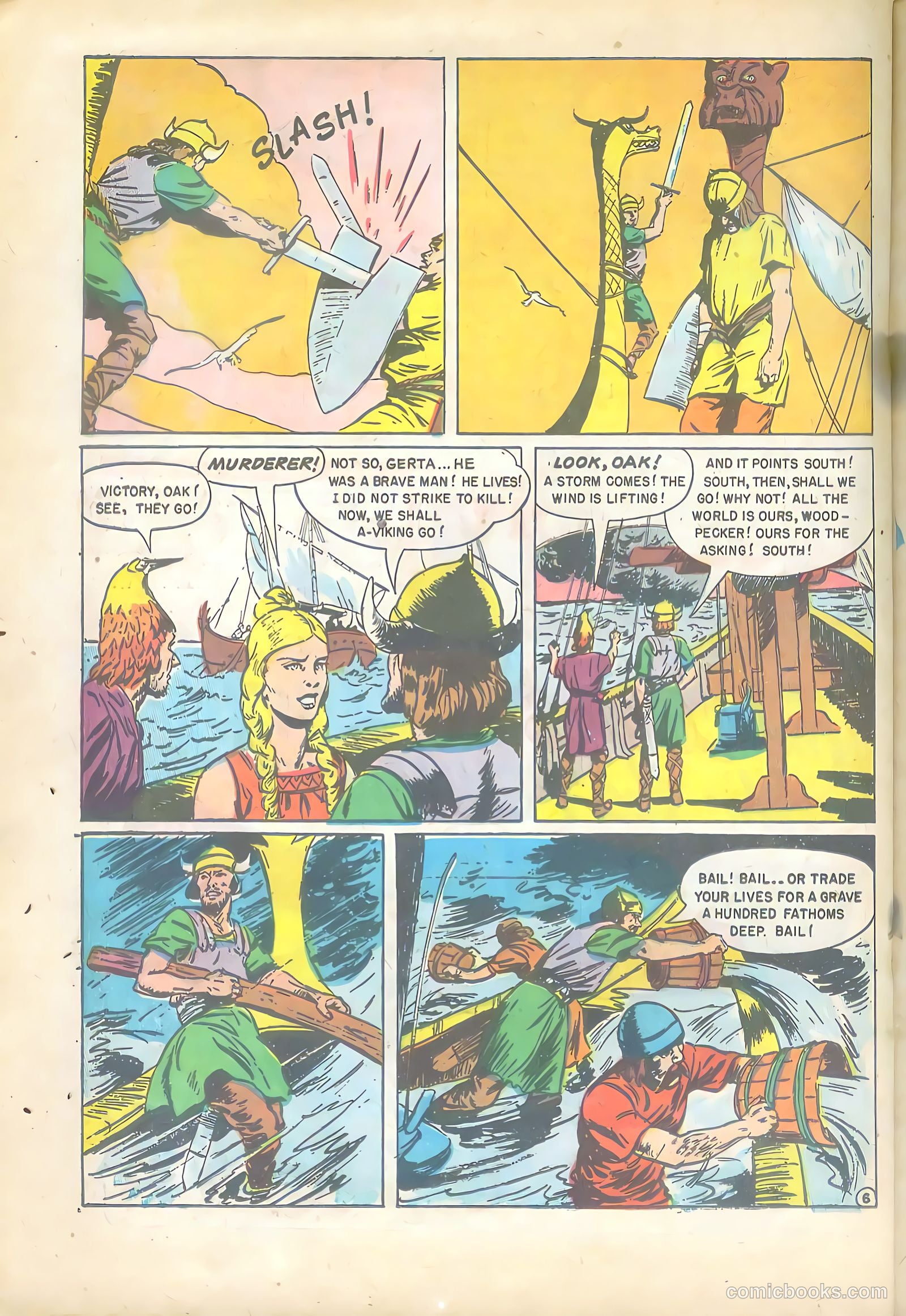 Pirates Comics #4 (1950) — page 32 of 52