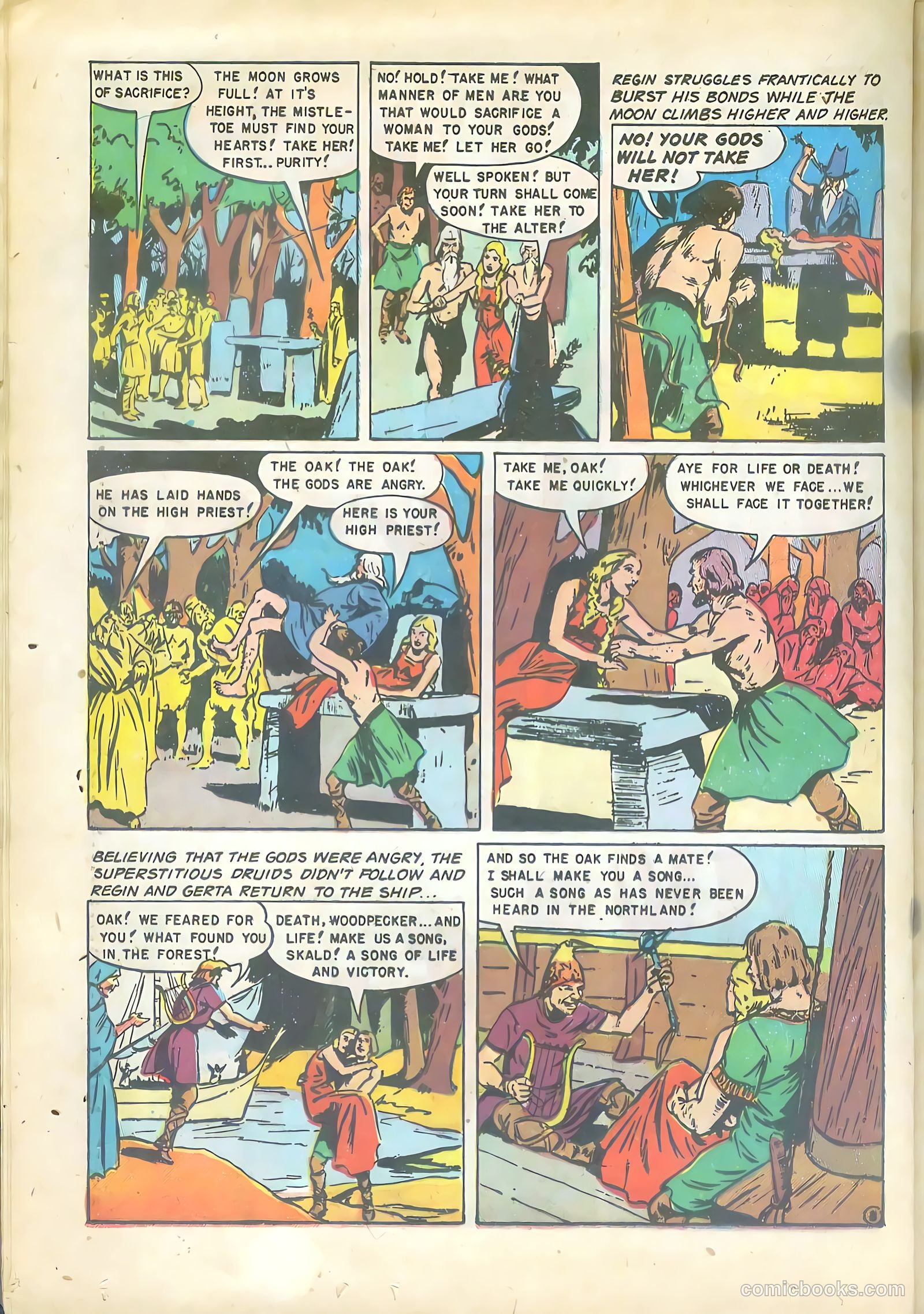 Pirates Comics #4 (1950) — page 34 of 52