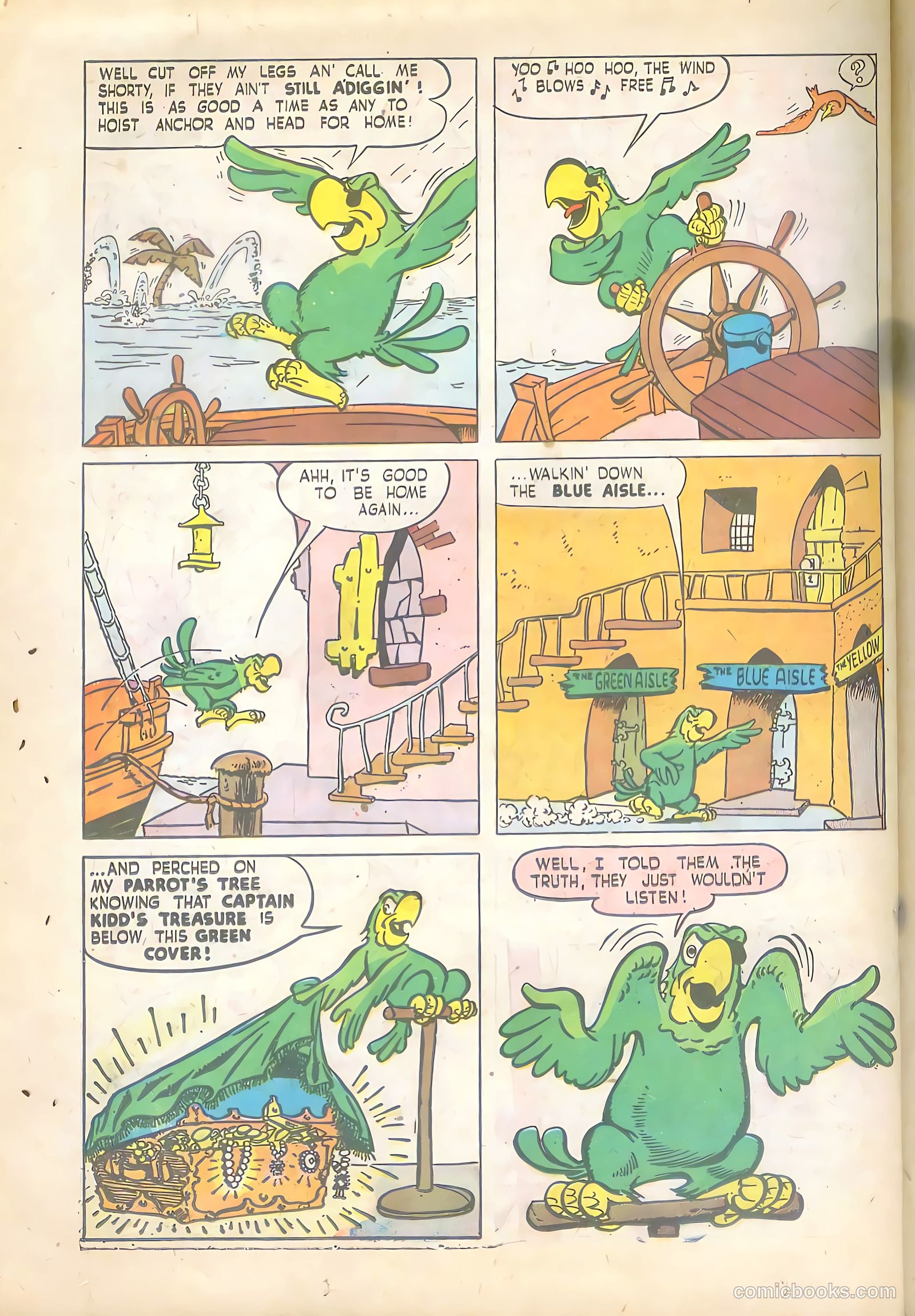 Pirates Comics #4 (1950) — page 38 of 52
