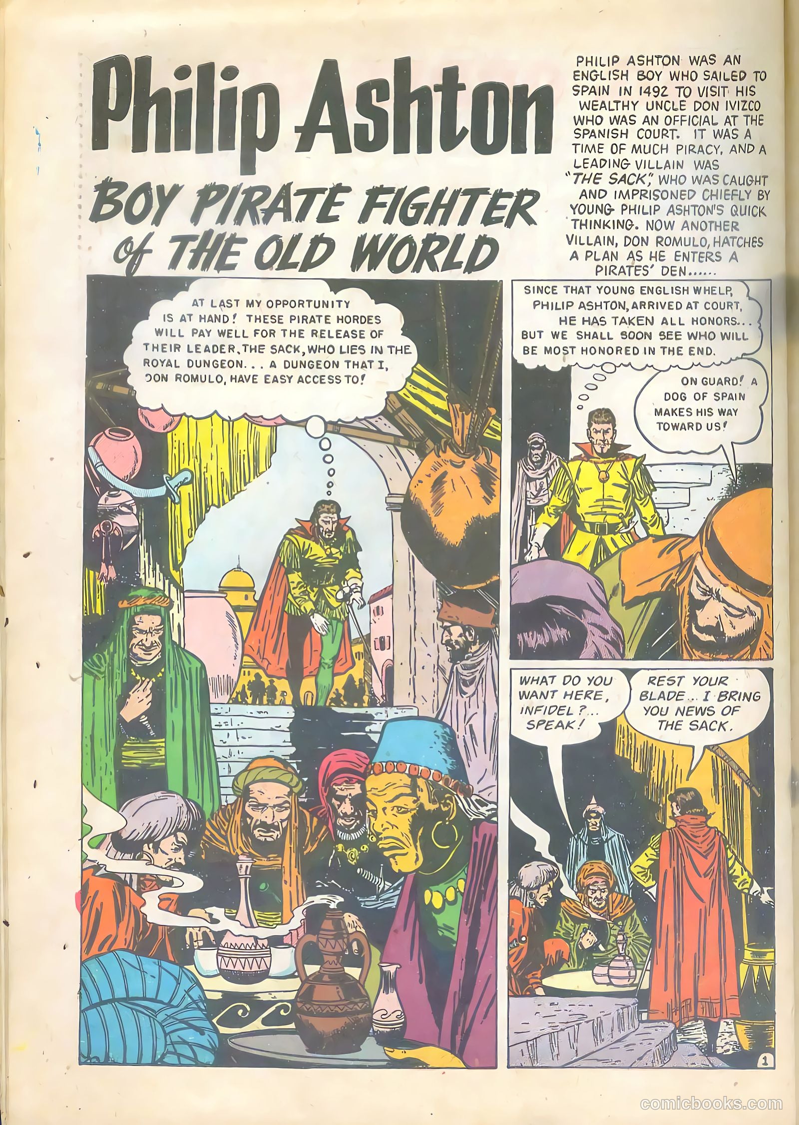 Pirates Comics #4 (1950) — page 40 of 52