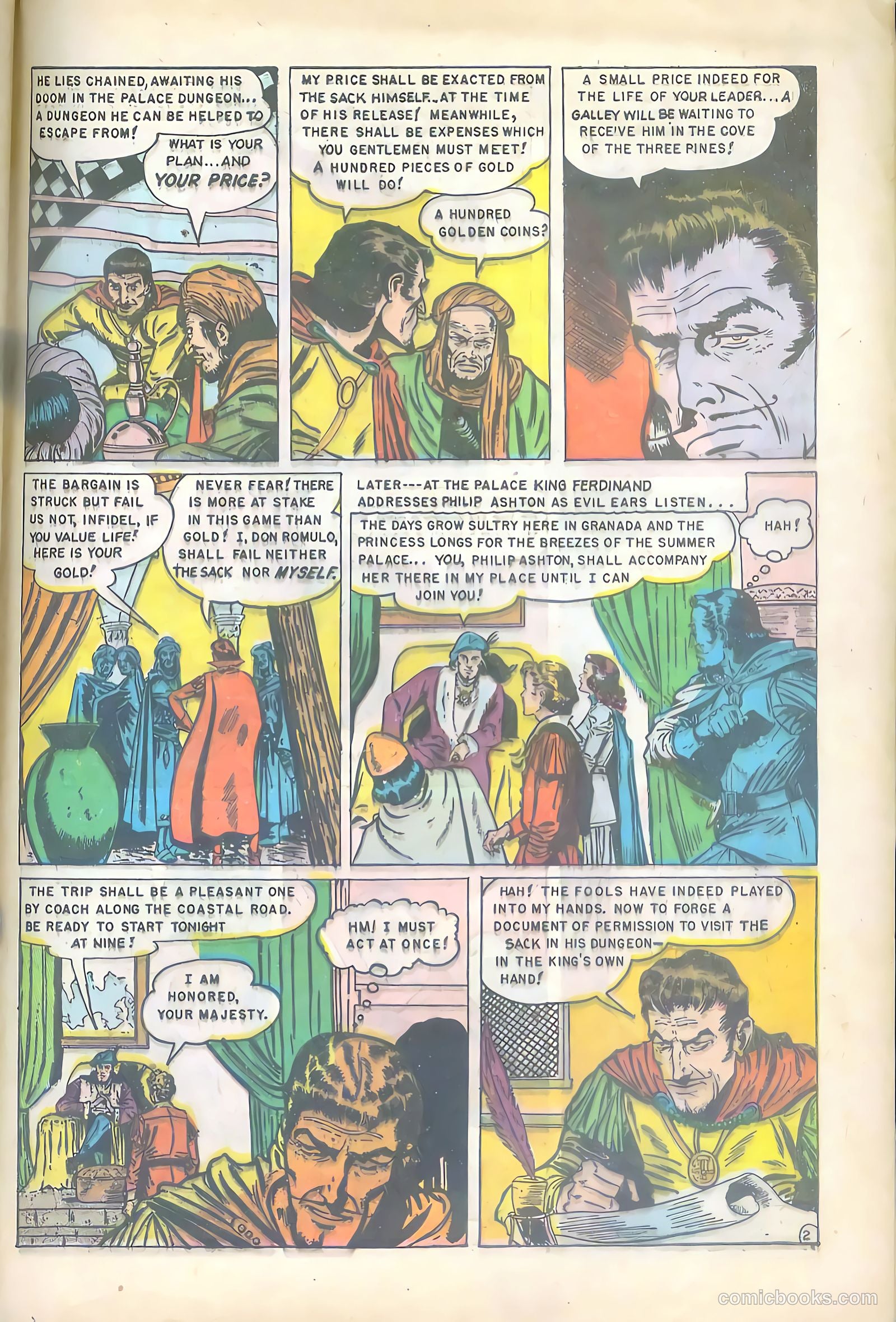 Pirates Comics #4 (1950) — page 41 of 52