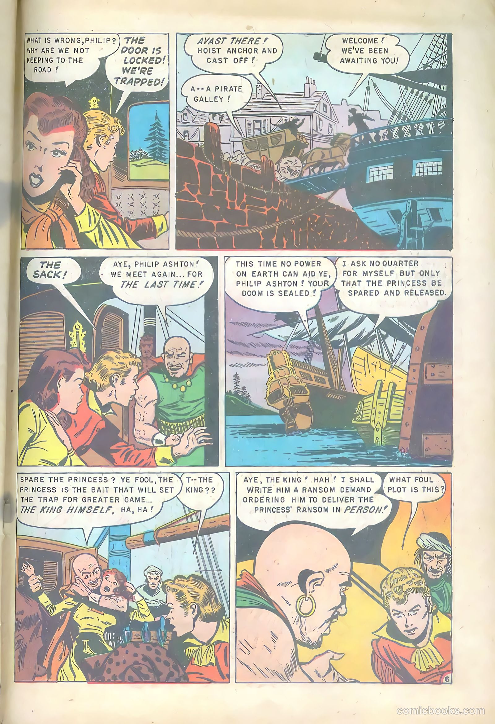 Pirates Comics #4 (1950) — page 45 of 52