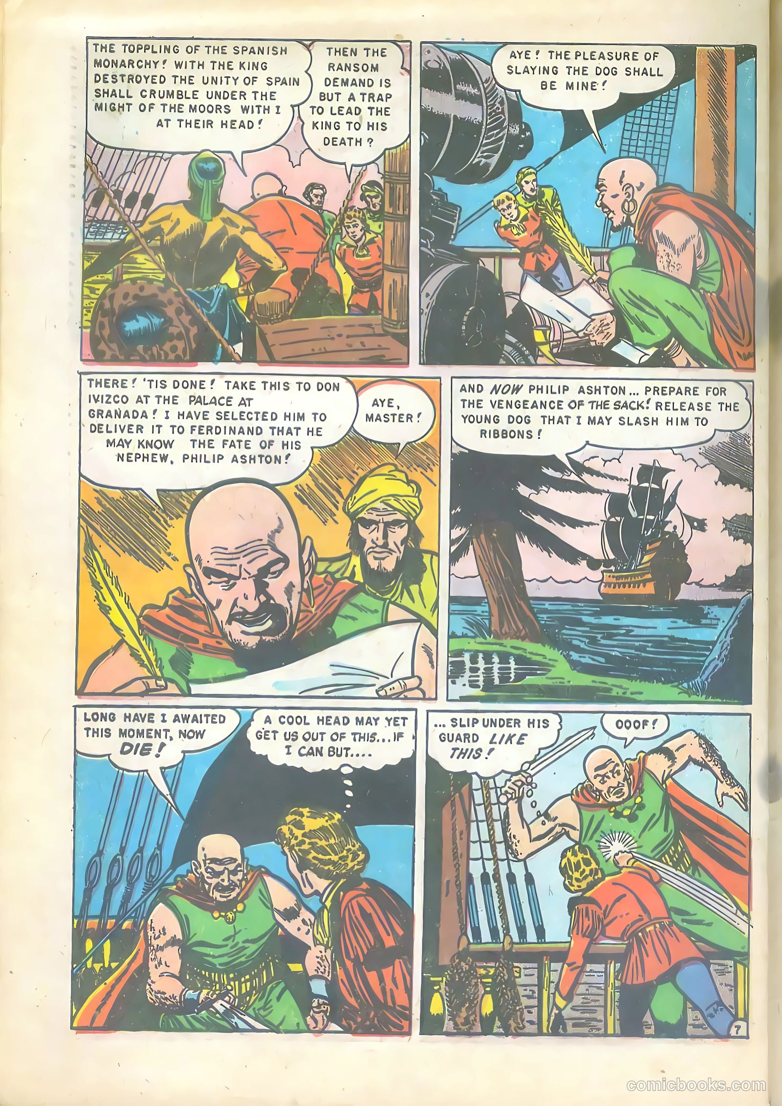 Pirates Comics #4 (1950) — page 46 of 52