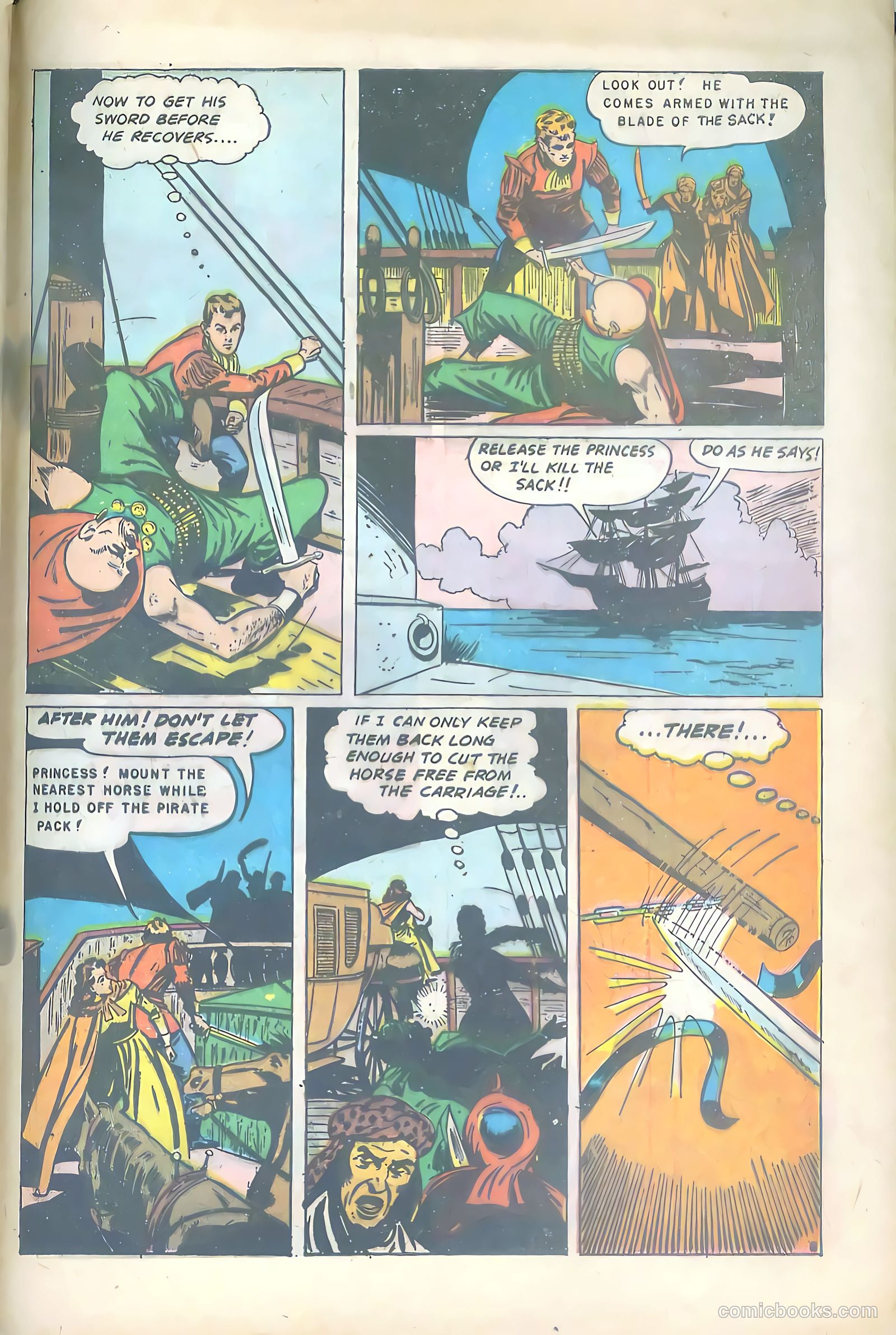 Pirates Comics #4 (1950) — page 47 of 52