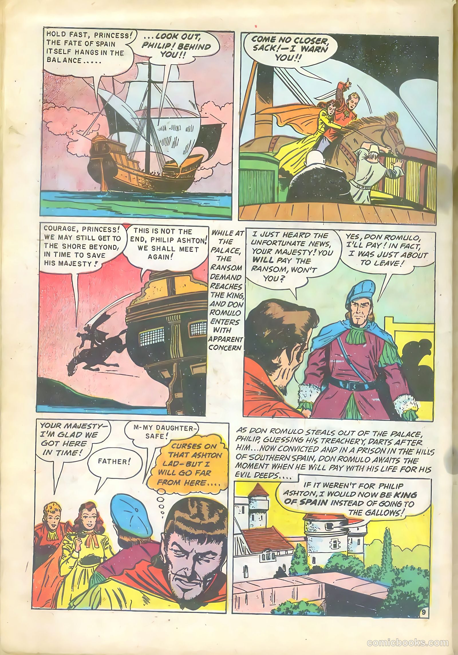 Pirates Comics #4 (1950) — page 48 of 52