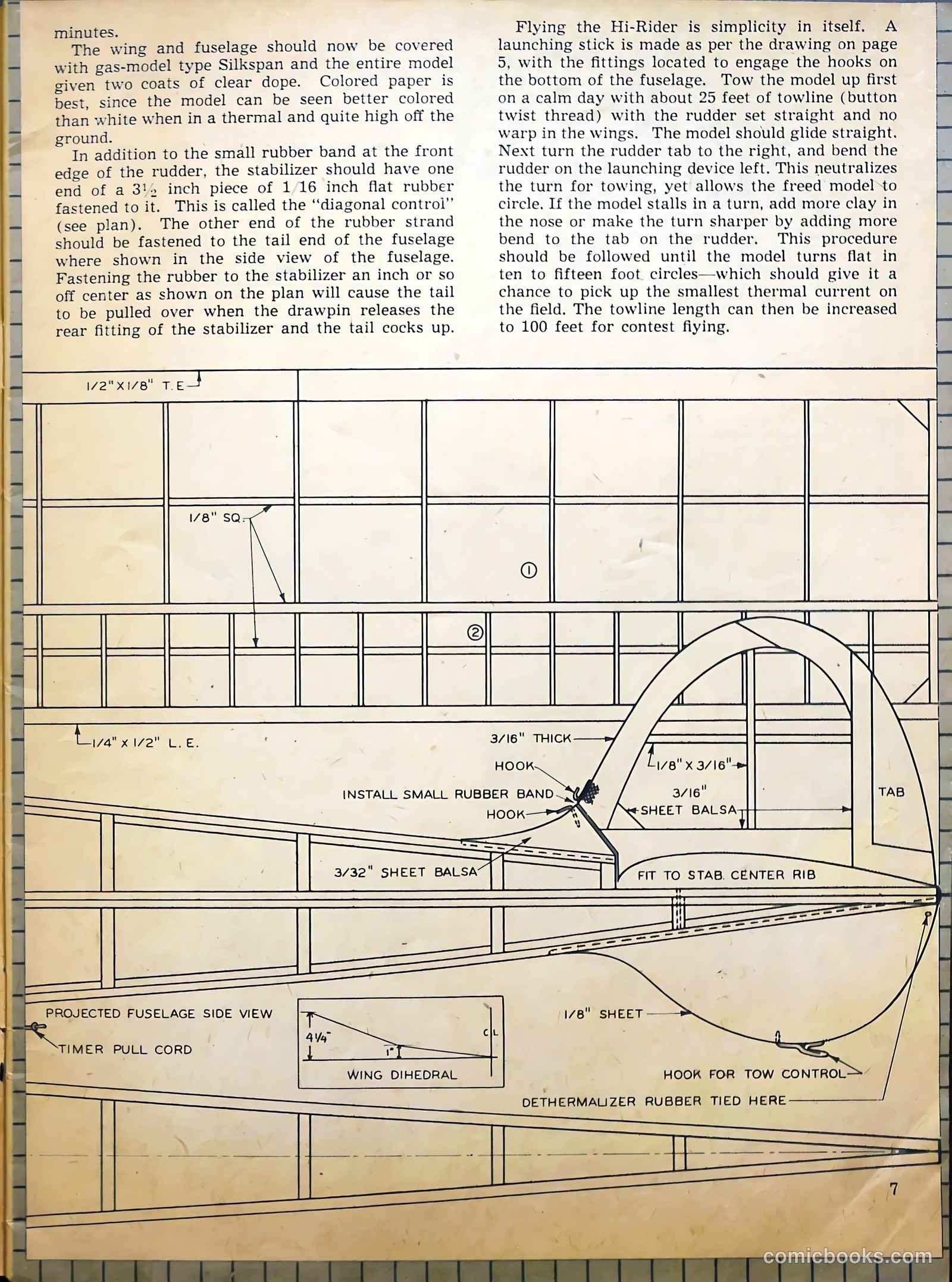 Aviation Adventures and Model Building #16 (1946) — page 7 of 51