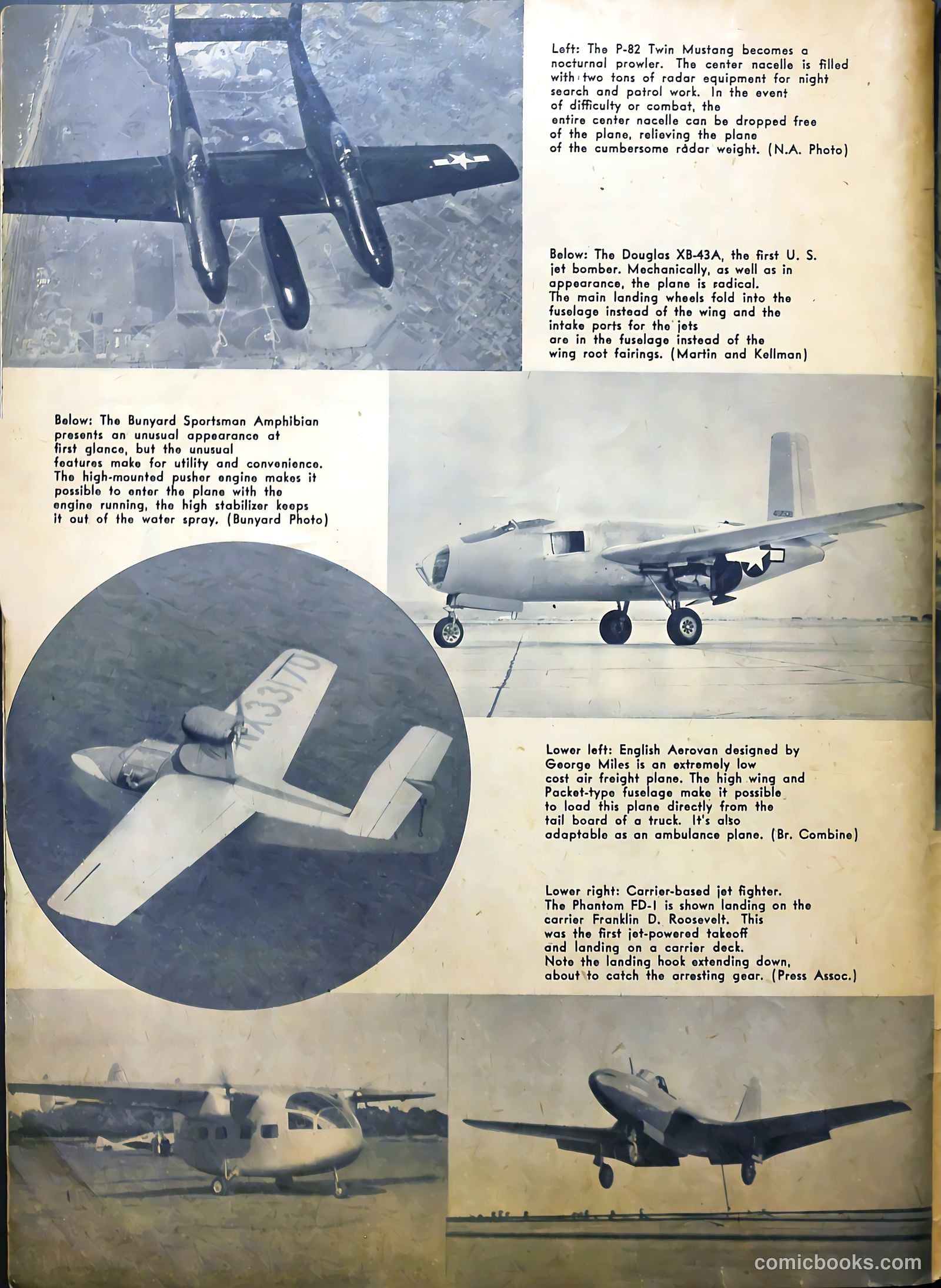 Aviation Adventures and Model Building #16 (1946) — page 8 of 51