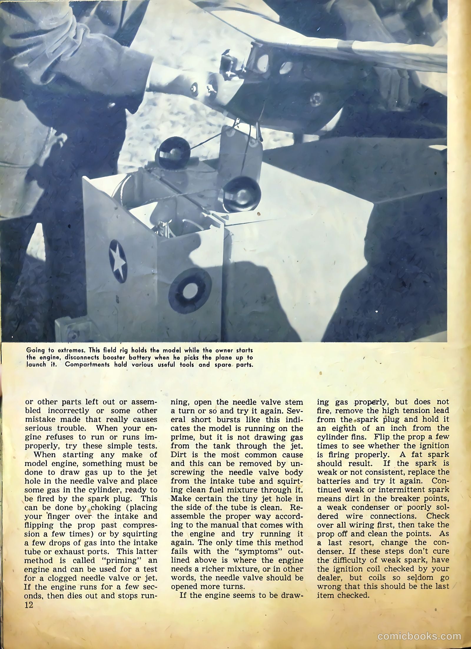 Aviation Adventures and Model Building #16 (1946) — page 12 of 51