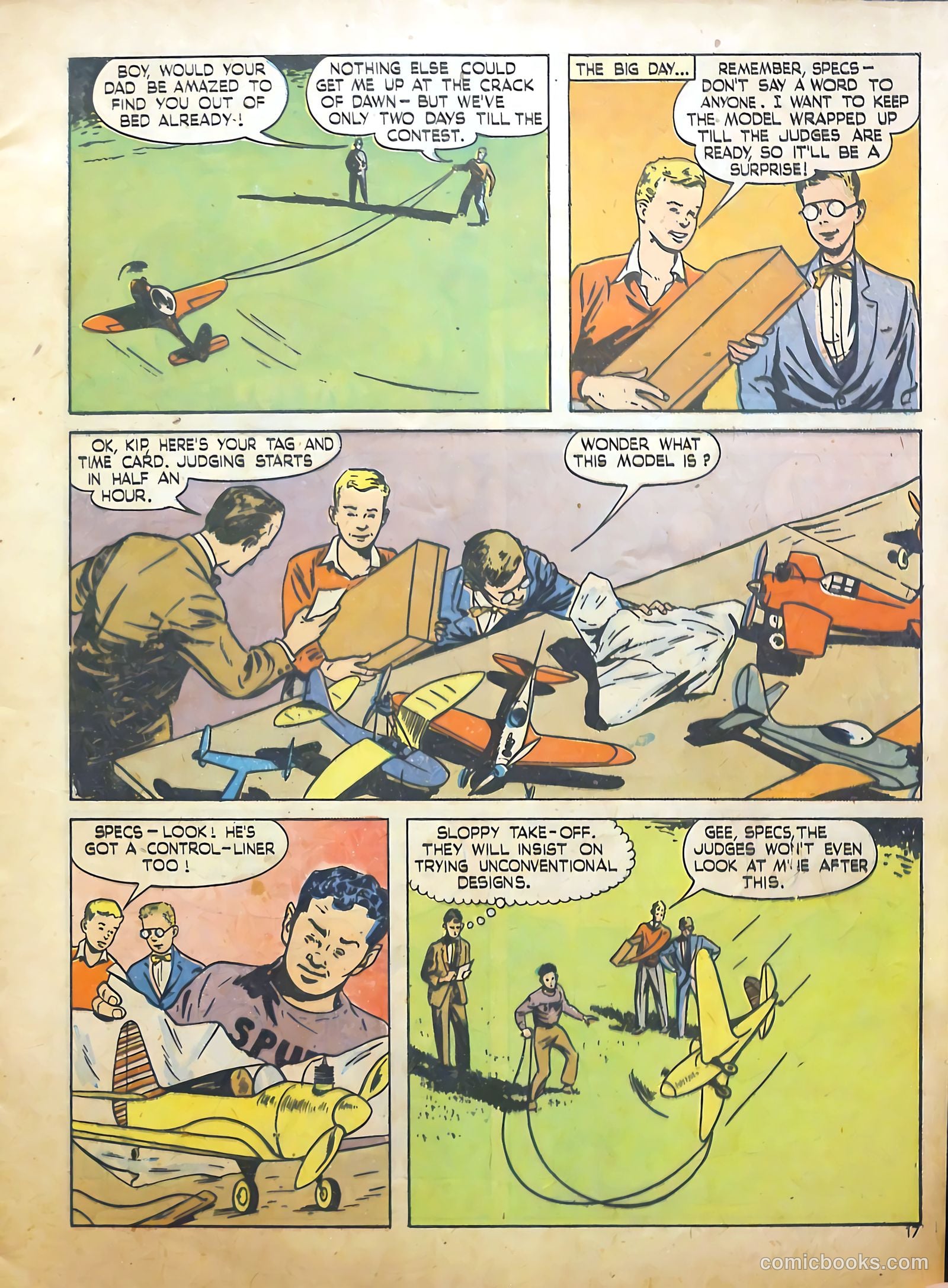 Aviation Adventures and Model Building #16 (1946) — page 17 of 51